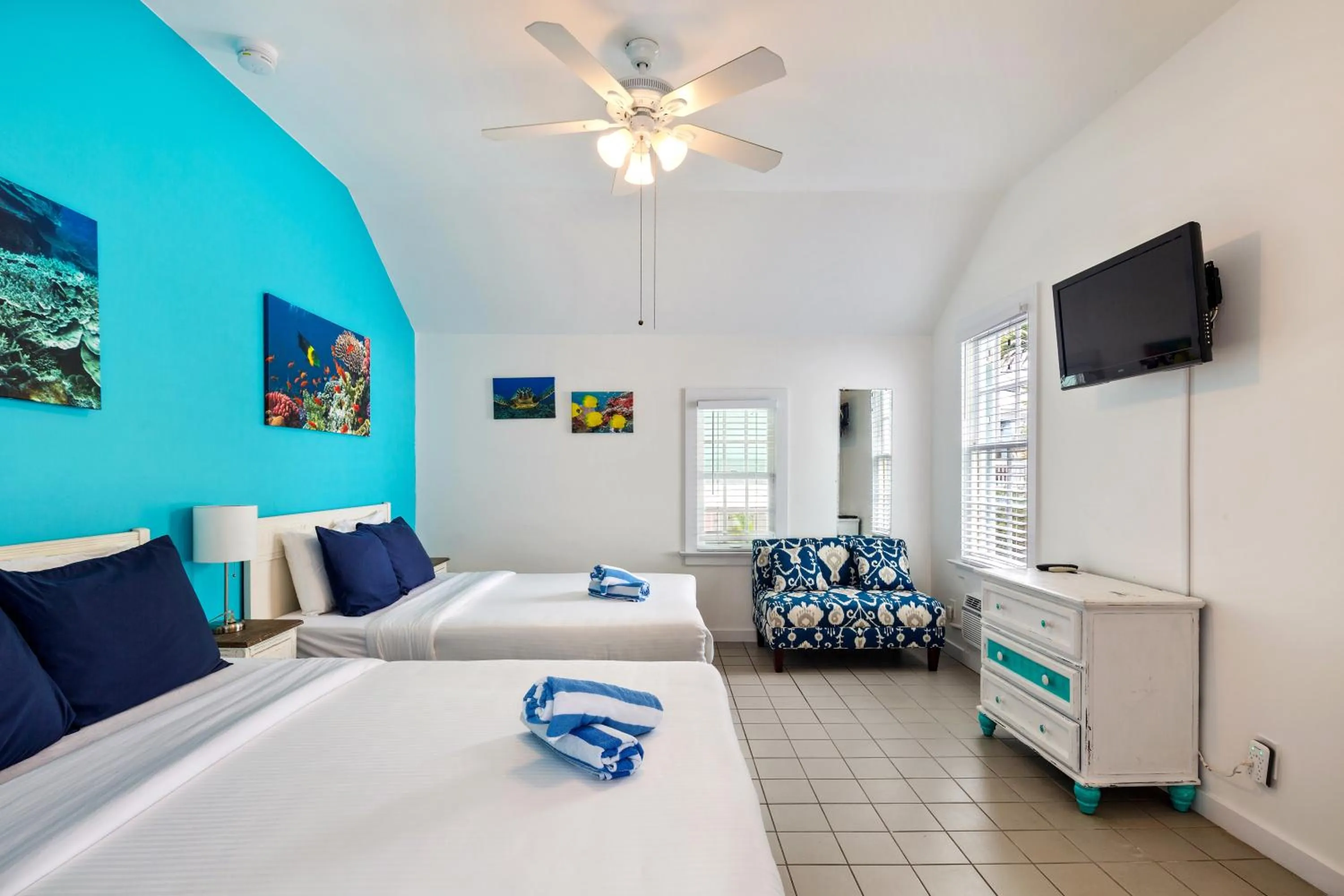 Bed in Wicker Guesthouse