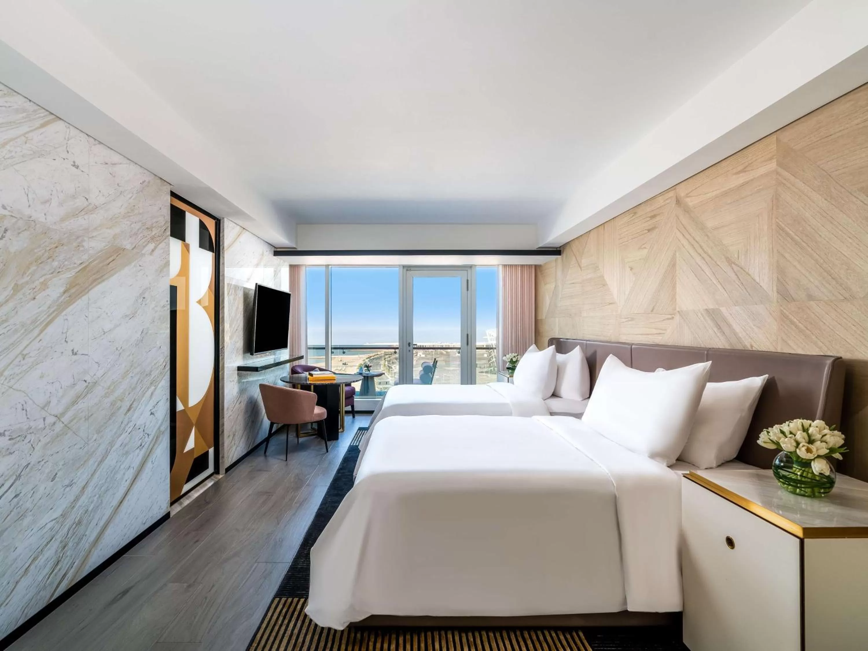 Bedroom, Bed in Rixos Gulf Hotel Doha