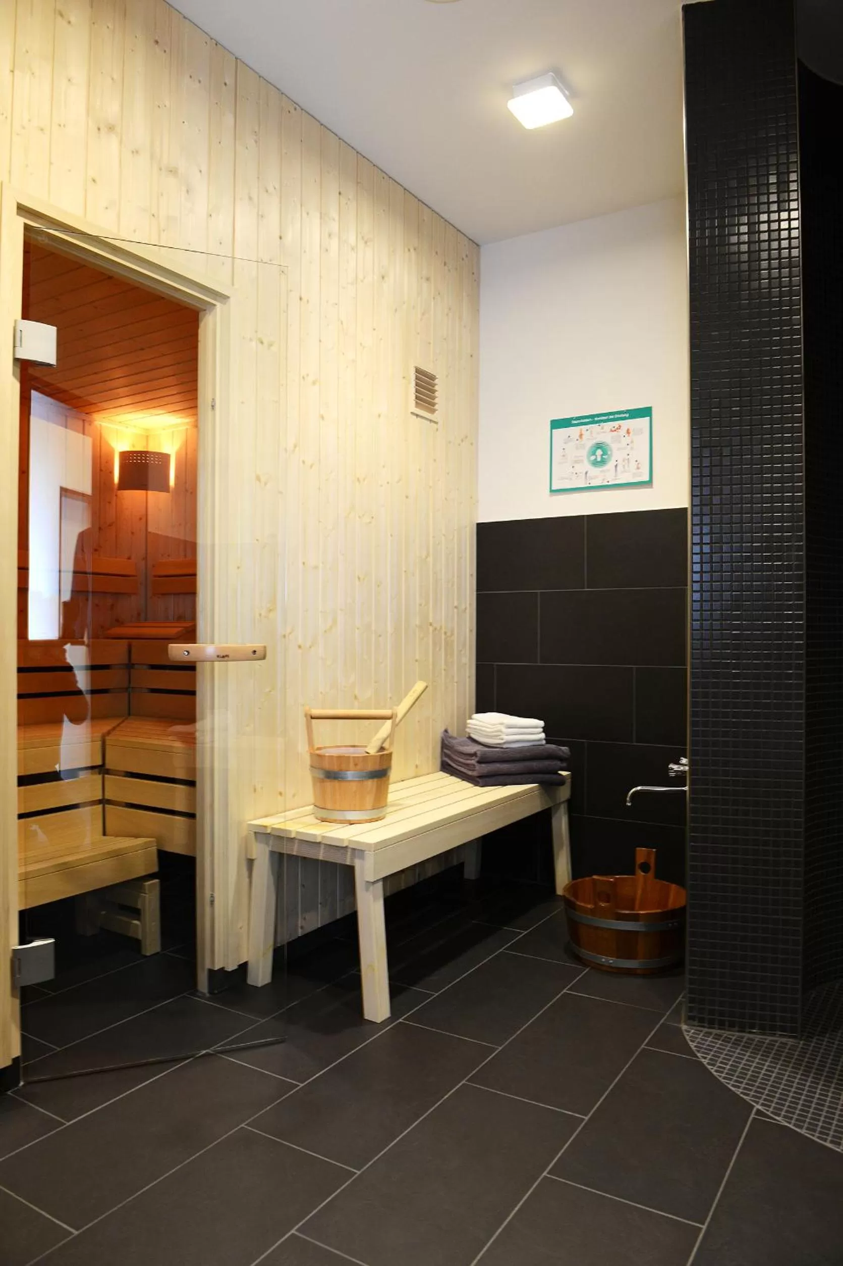 Sauna in Atrium im Park Hotel Regensburg