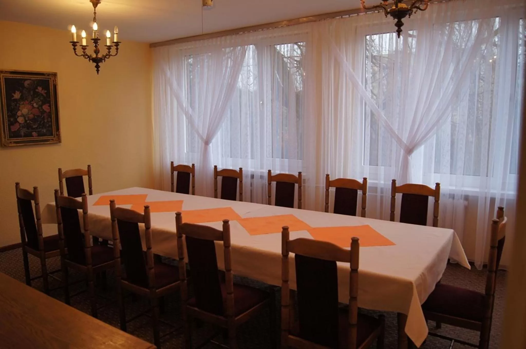 Seating area, Restaurant/Places to Eat in HOTEL ODR