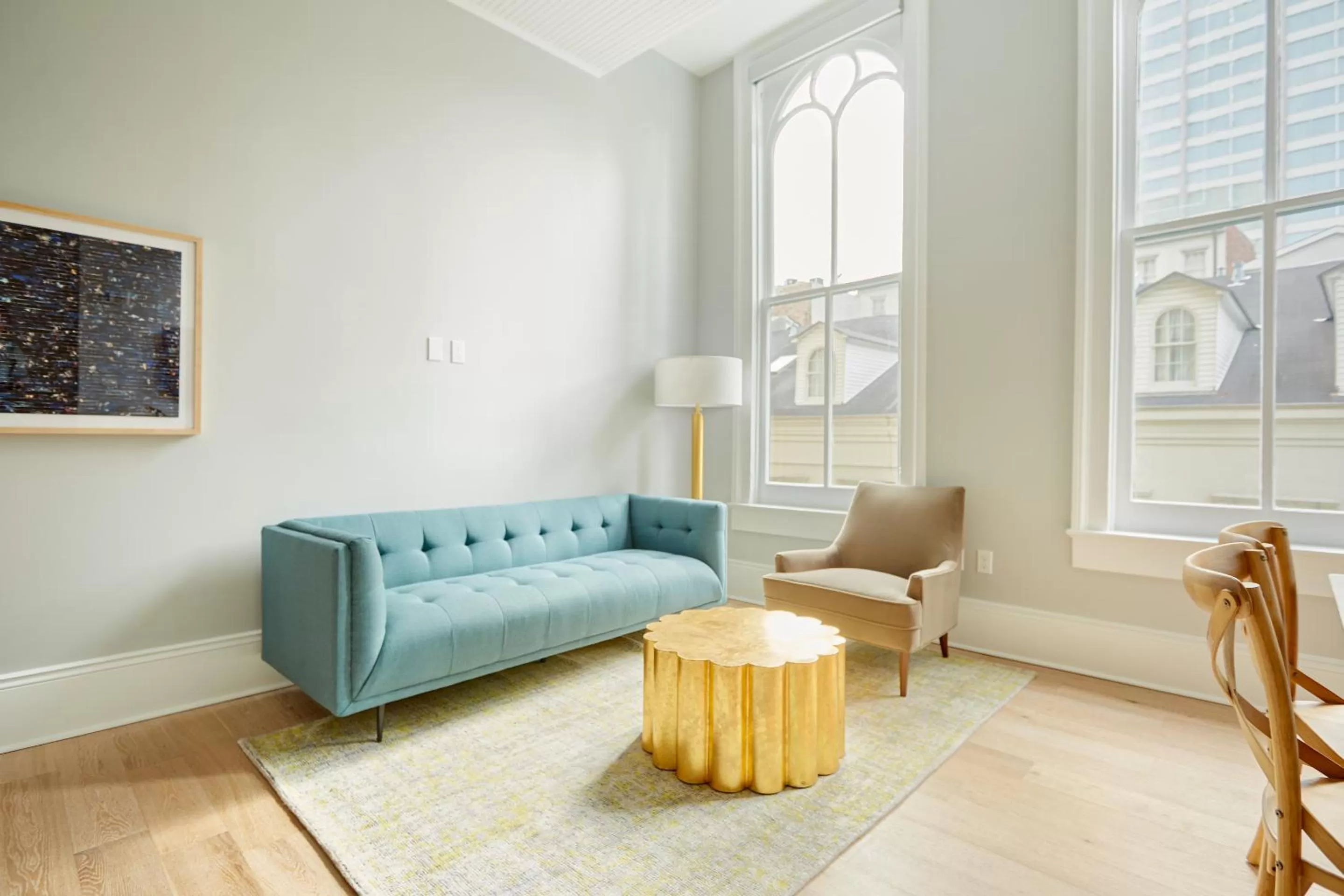 Living room in Sonder at The Vitascope