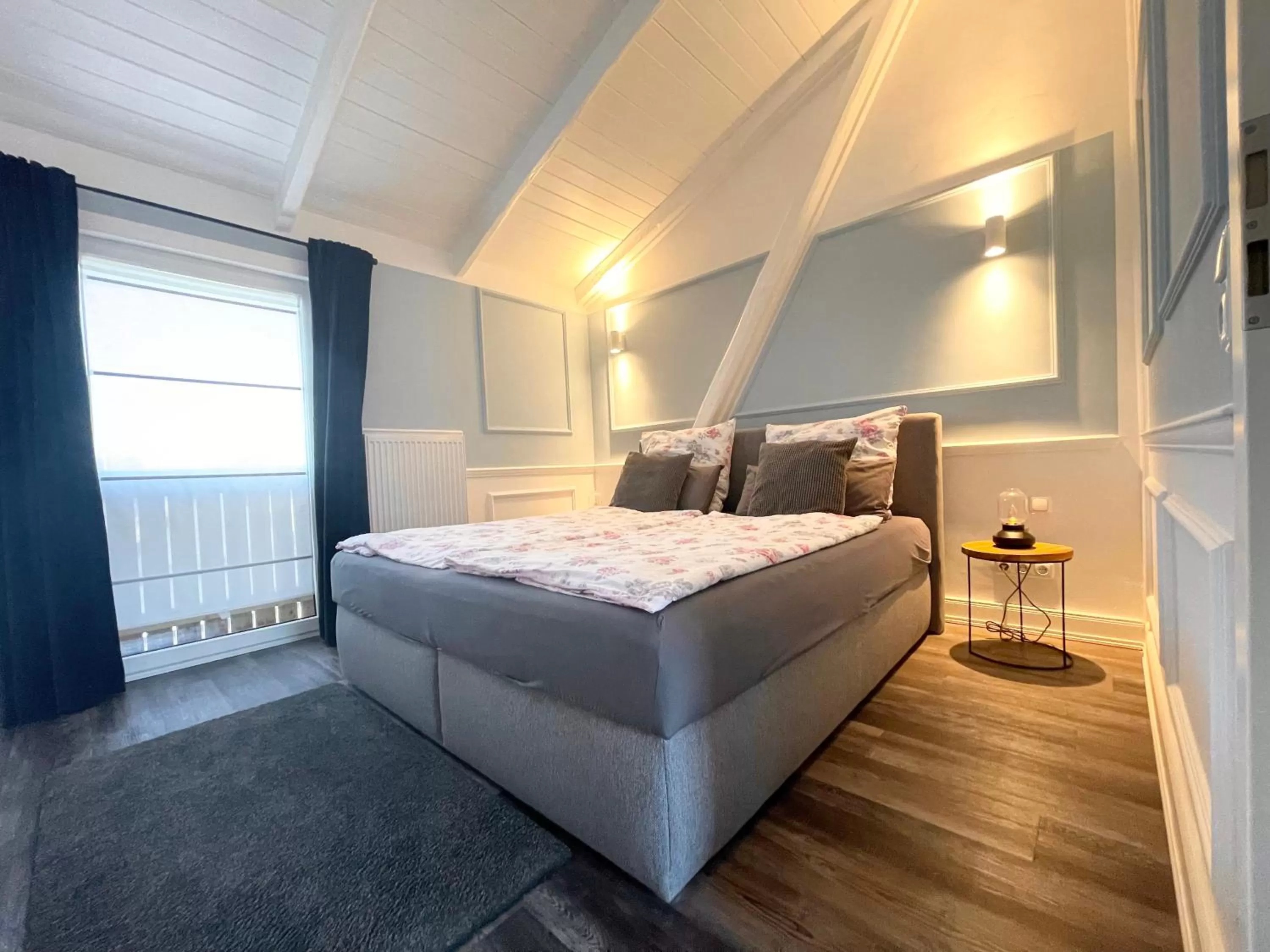 Bed in Rosenhof-Lodge