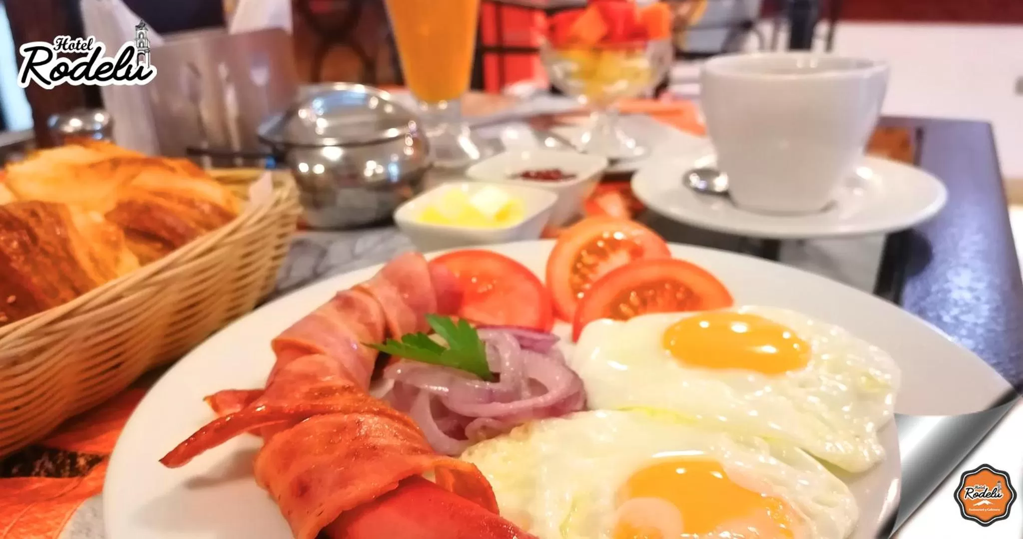 Breakfast in Hotel Rodelu