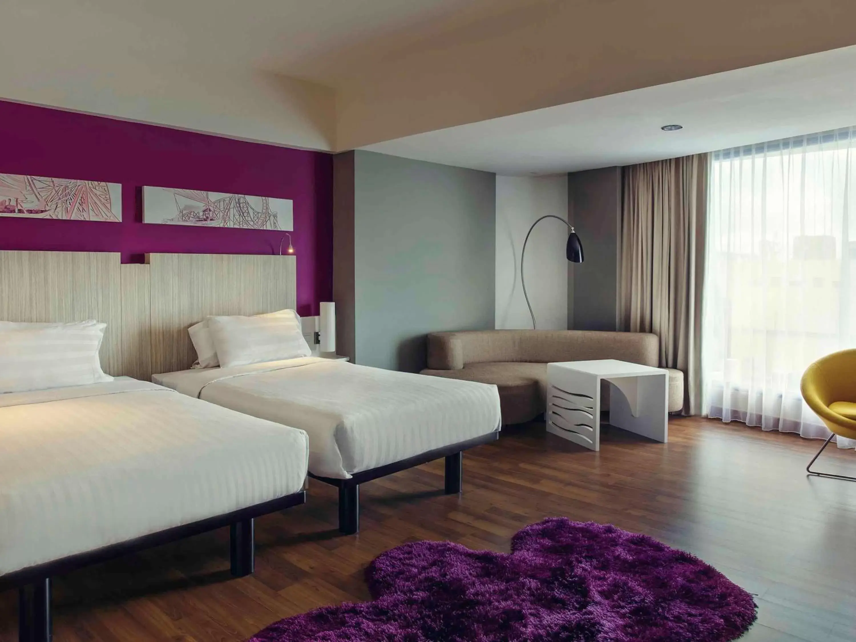 Grand Deluxe Twin Room in Mercure Convention Center Ancol Grand Deluxe Twin Room in Mercure Convention Center Ancol