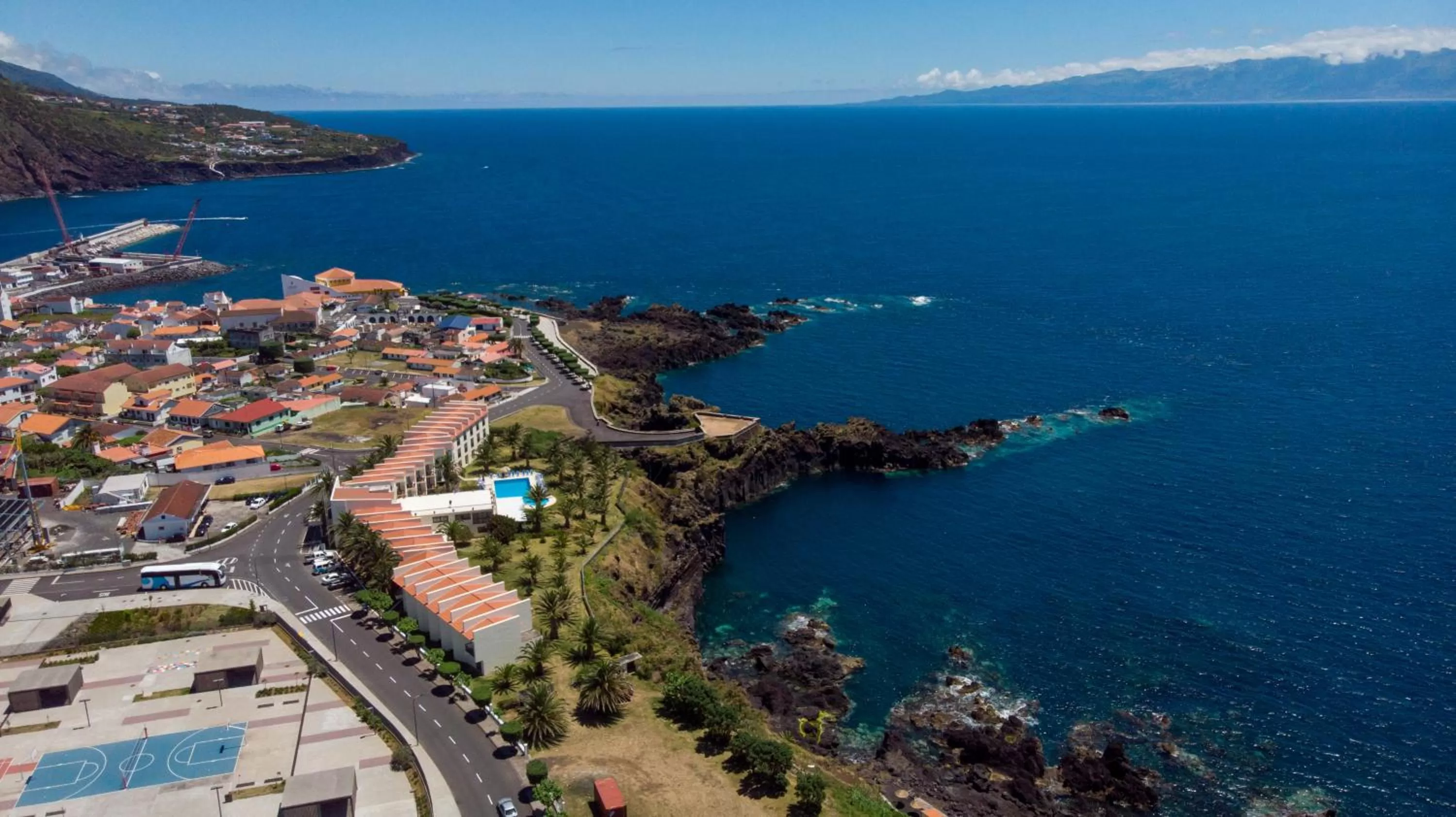 Bird's eye view in Hotel Sao Jorge Garden