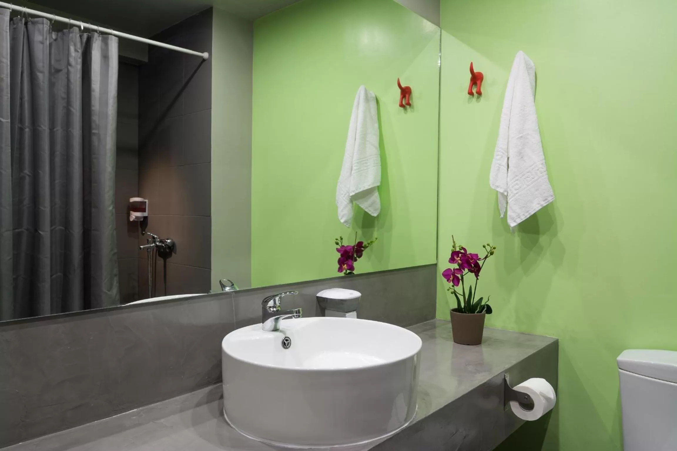 Bathroom in Vergina Hotel