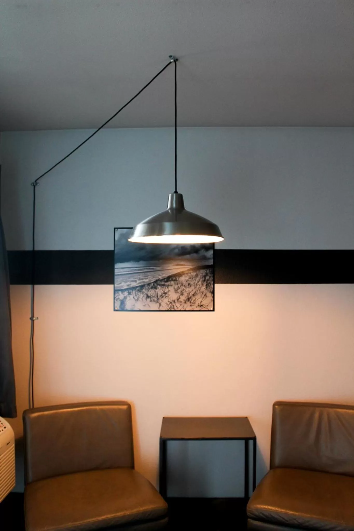 Seating area in Ashore Hotel