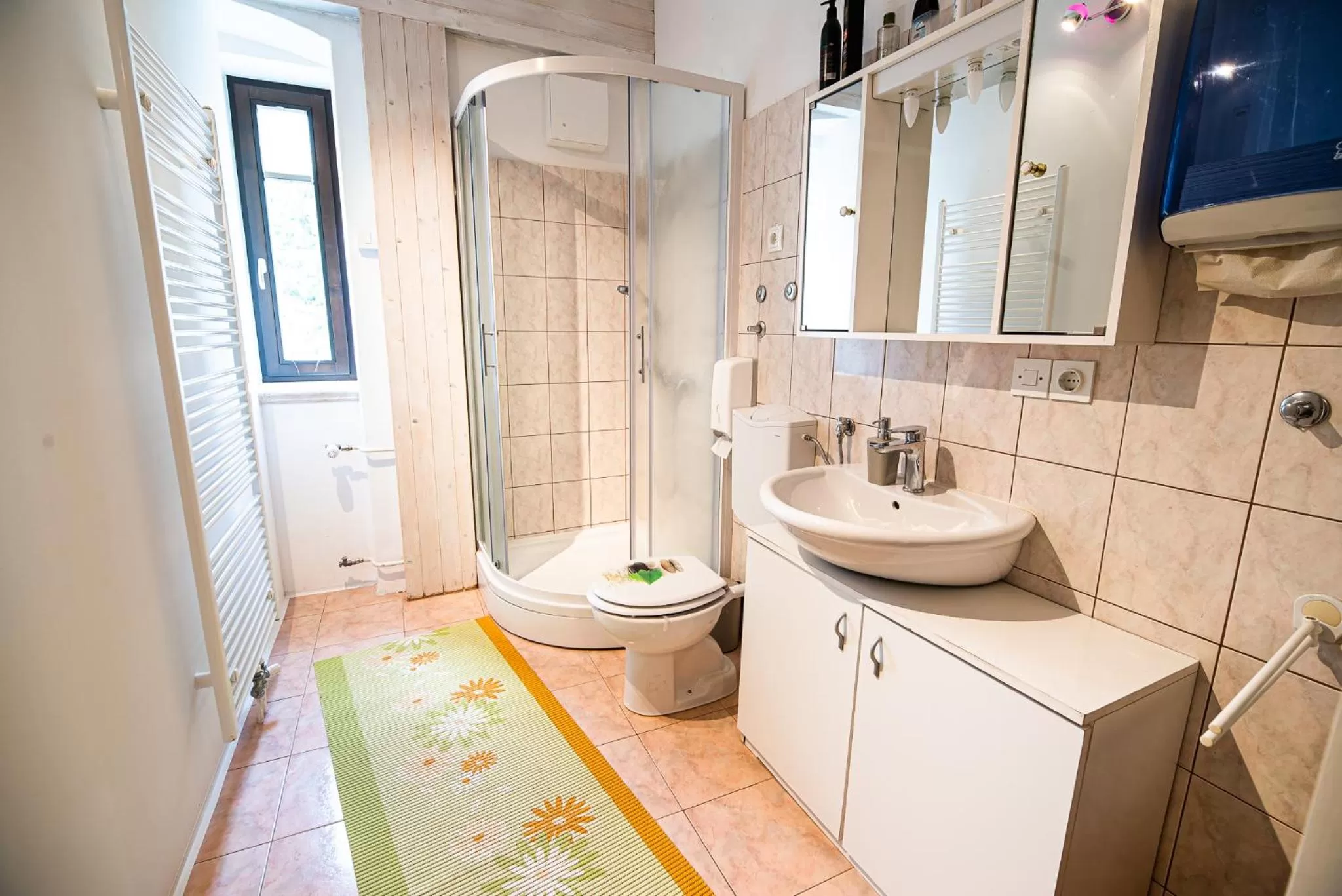 Bathroom in Cvet gora - Camping, Glamping and Accomodations