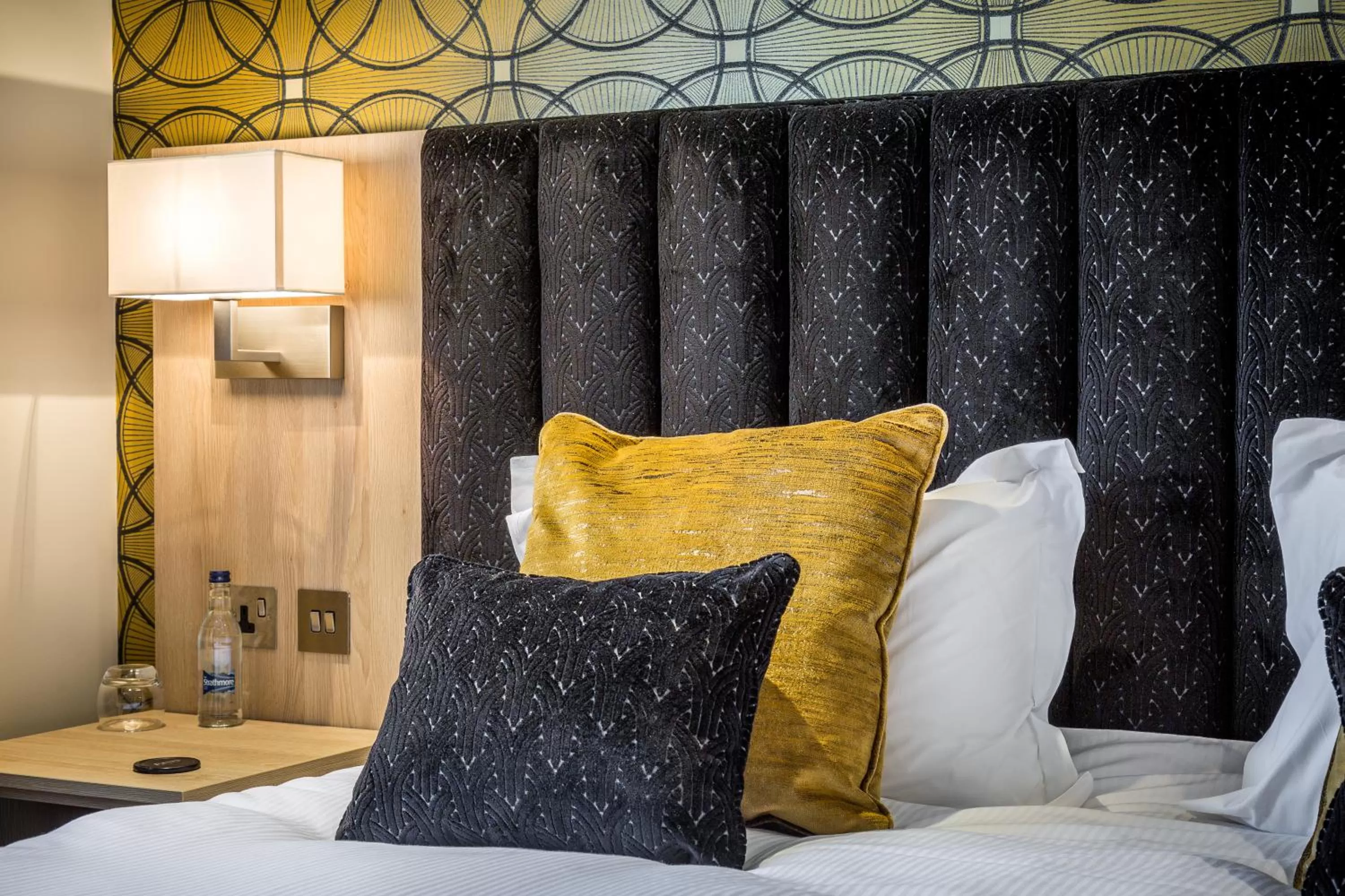 Decorative detail, Bed in The Nottinghamshire Hotel & Golf Club