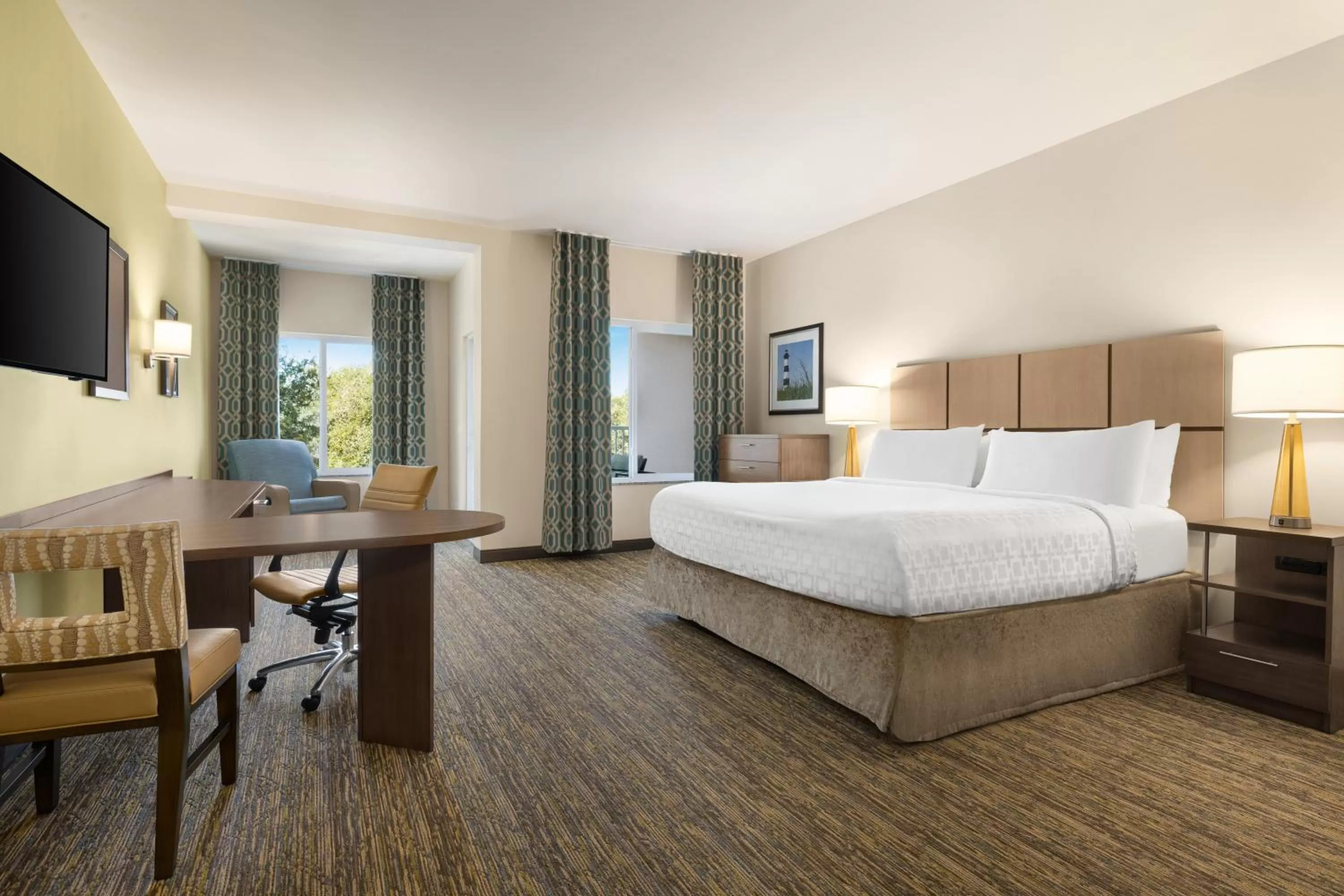 Photo of the whole room, Bed in Candlewood Suites - Safety Harbor by IHG