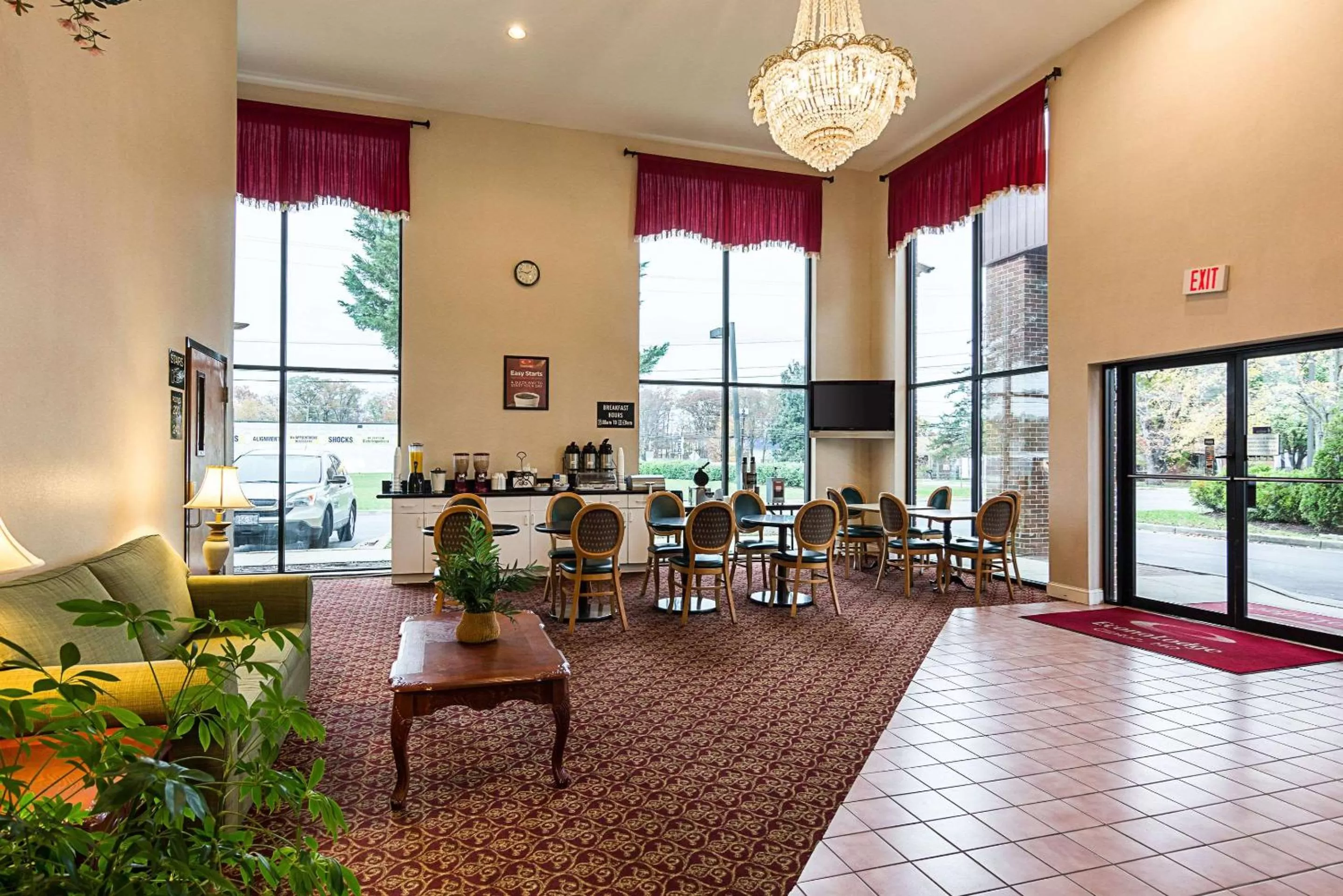 Lobby or reception in Econo Lodge Andrews AFB