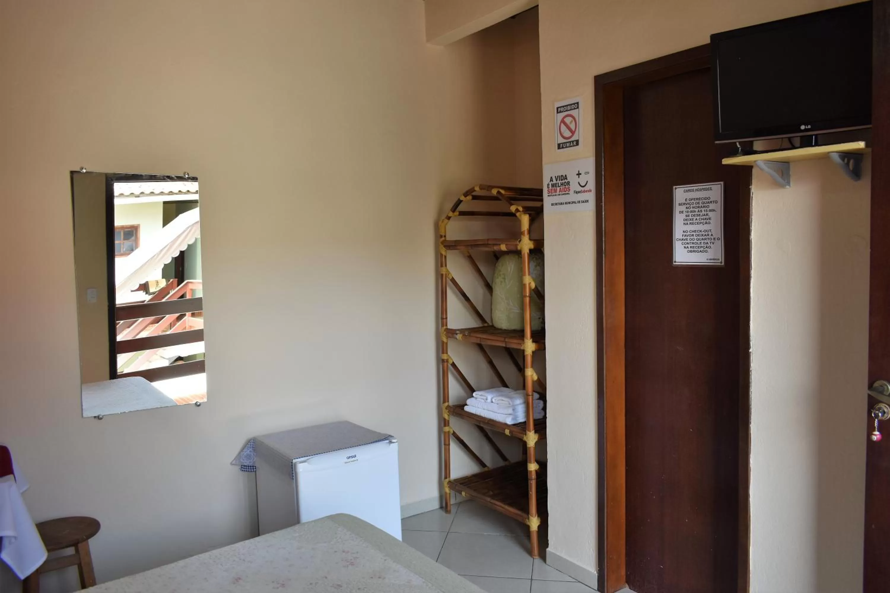 Photo of the whole room, Bed in Pousada Cores Do Mar