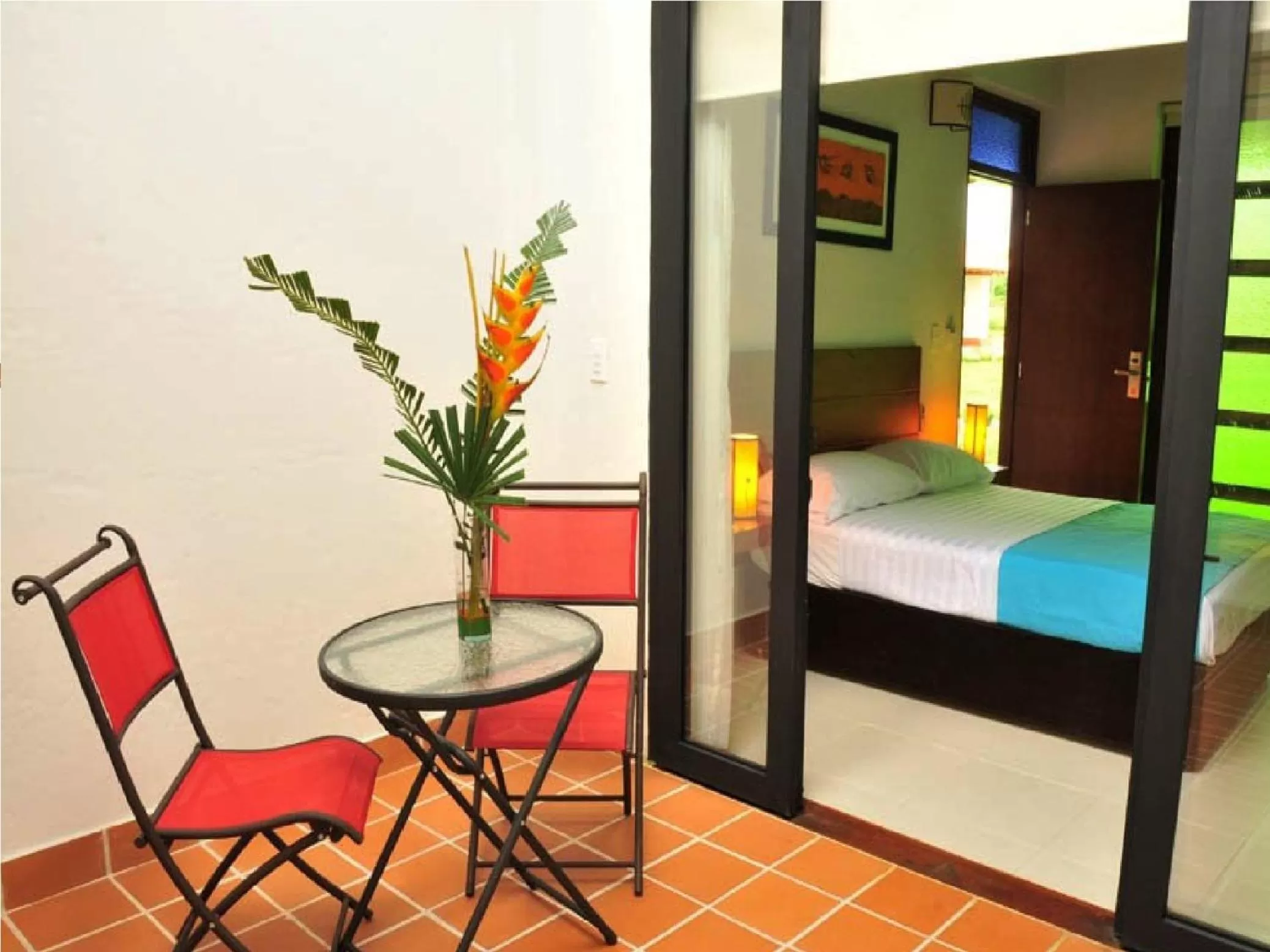 Balcony/Terrace in Brizantha Hotel Campestre