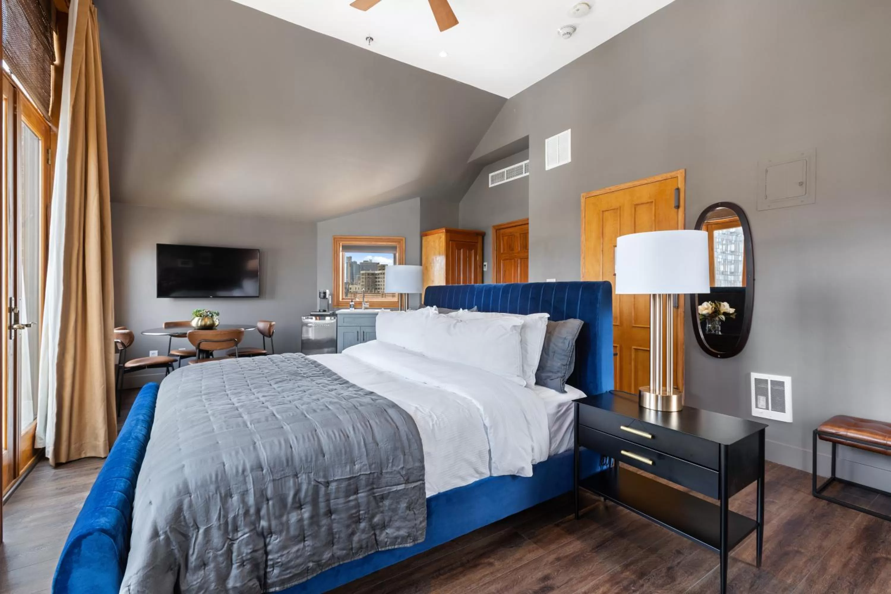 Bed in The Historic Blue Moon Hotel - NYC