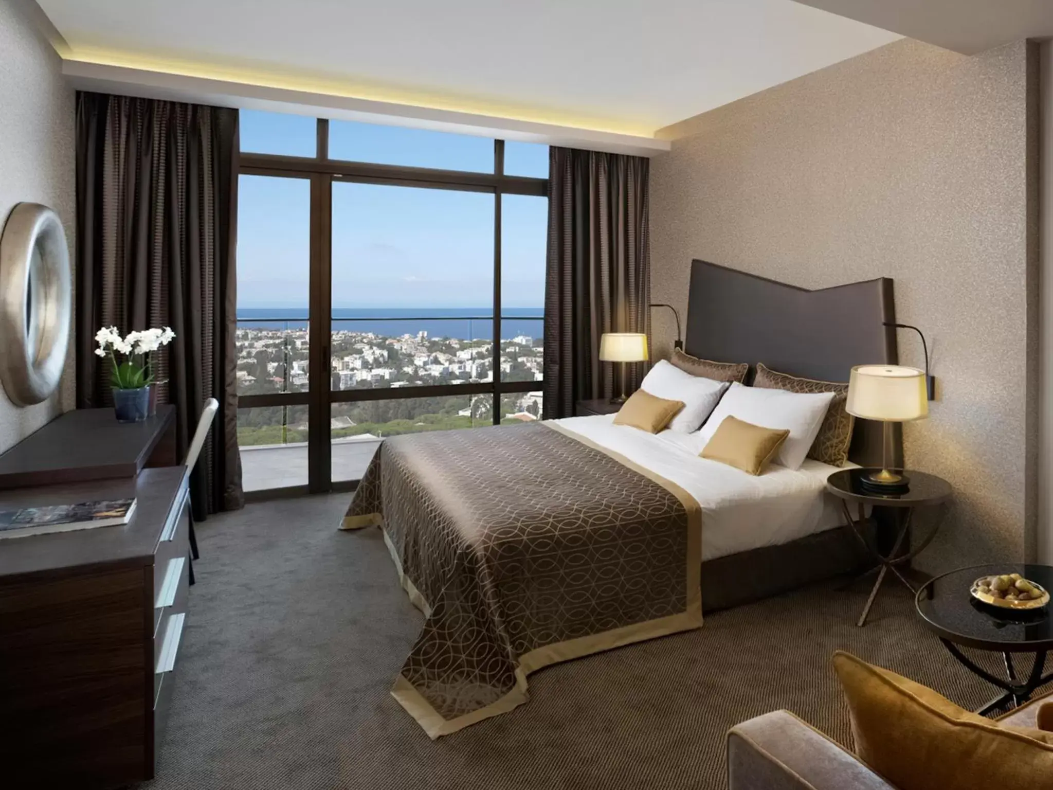 Deluxe Carmel & Sea View Room - single occupancy in Dan Carmel Haifa Deluxe Carmel & Sea View Room - single occupancy in Dan Carmel Haifa