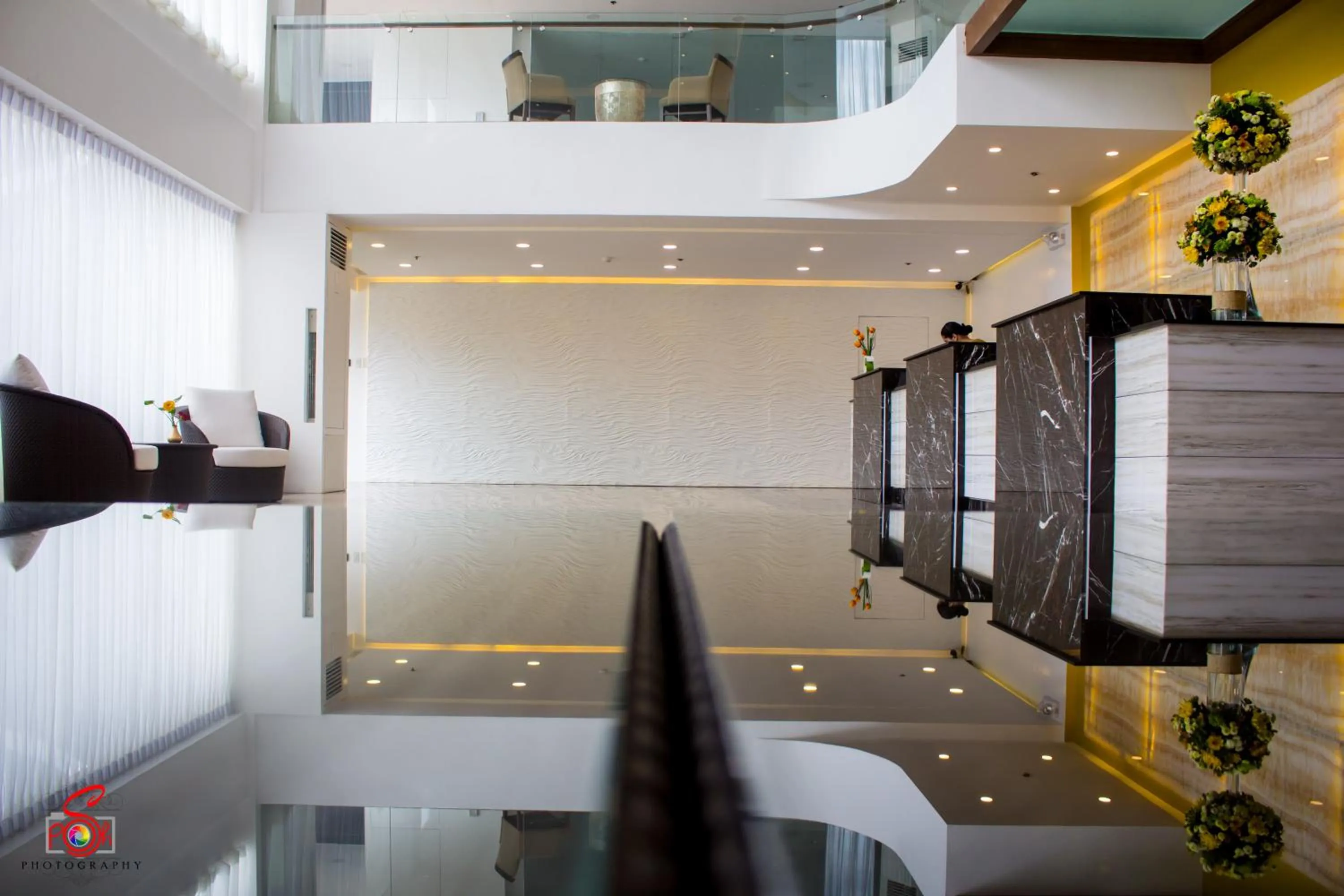 Lobby or reception in Hotel Marciano