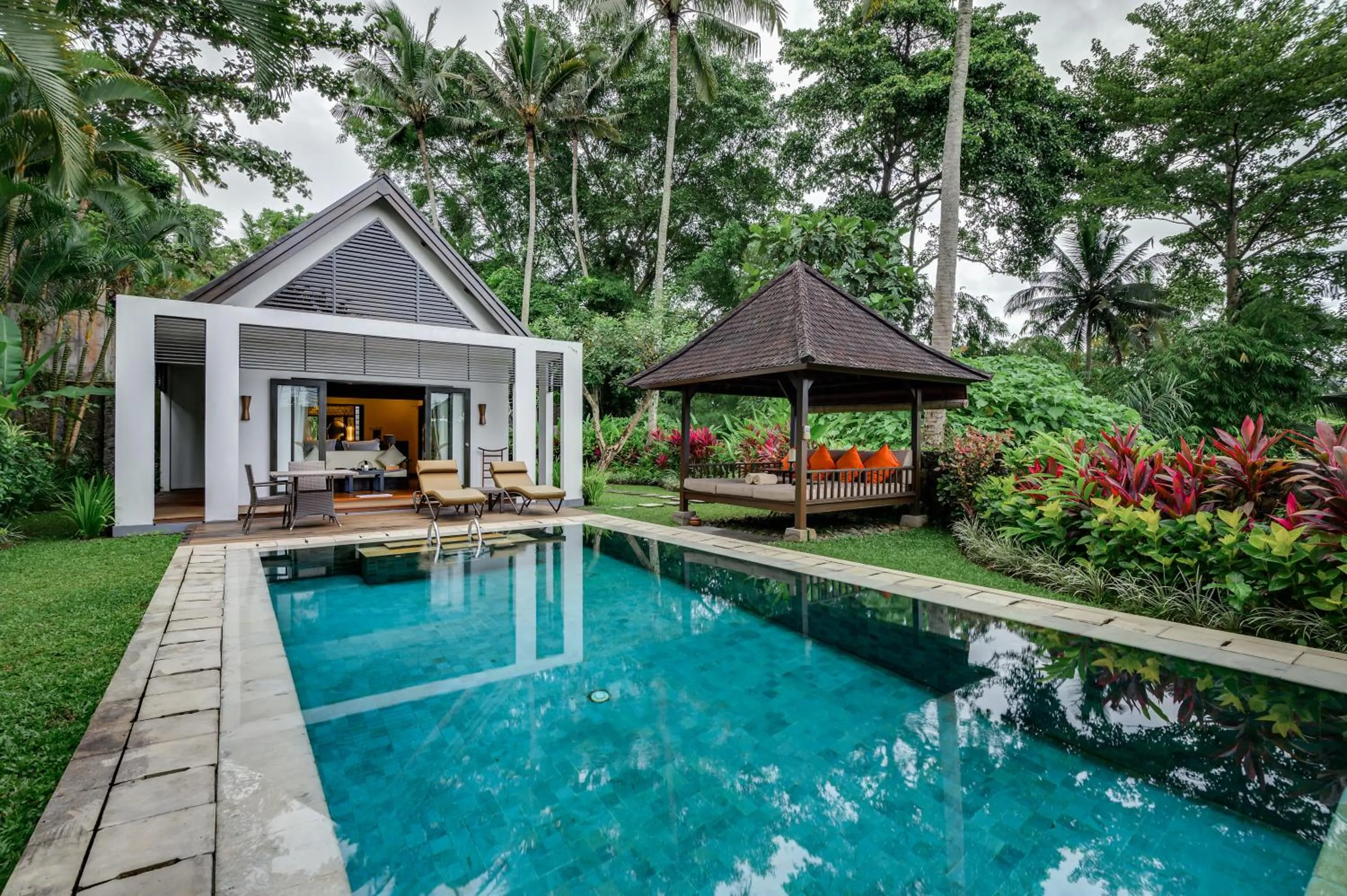 Pool view in The Samaya Ubud
