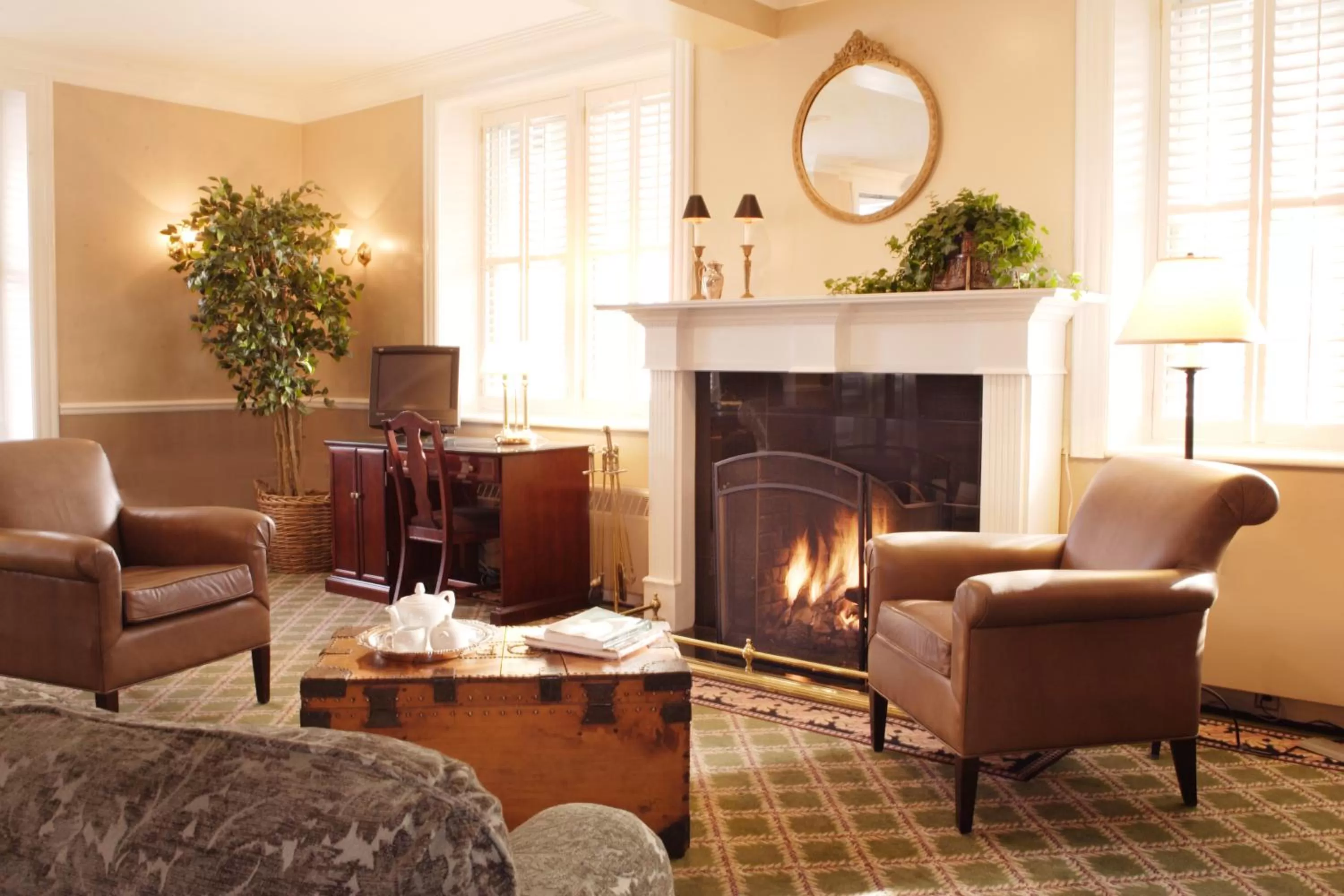 Lobby or reception in The Gananoque Inn