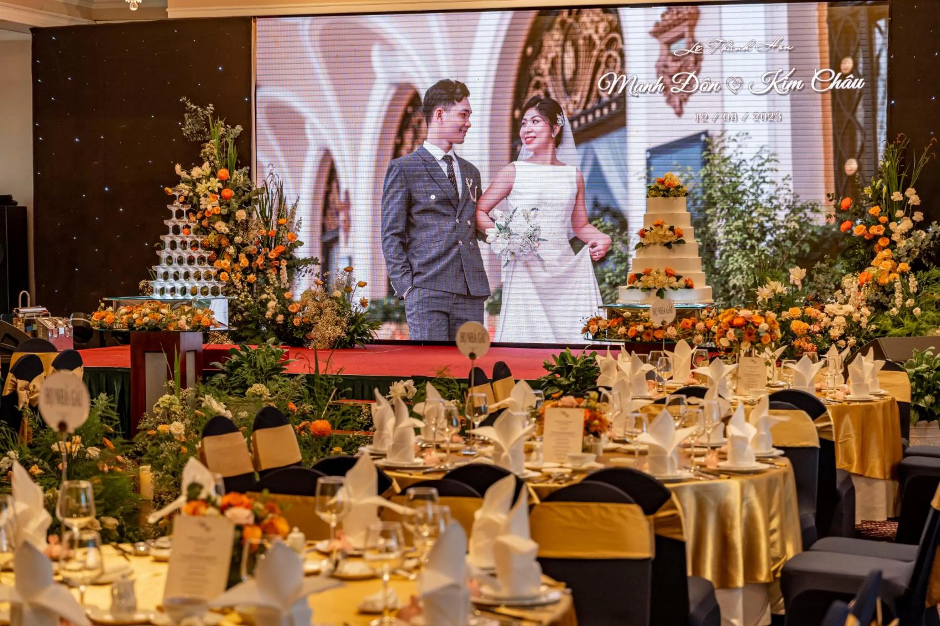 wedding in Hotel Majestic Saigon