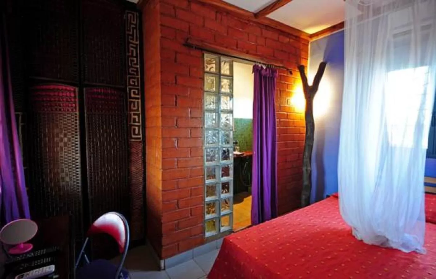 Bed in Maison d'hôtes Chez Giuliana