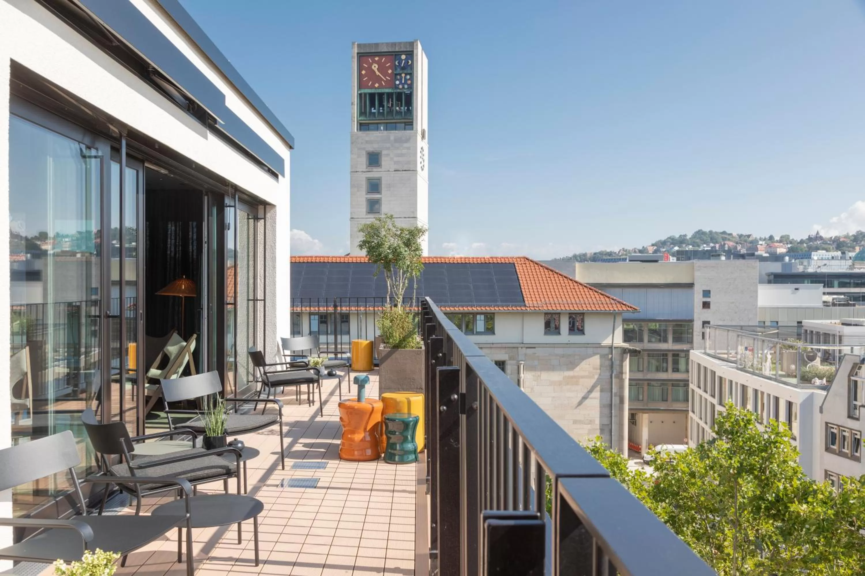 Property building in EmiLu Design Hotel