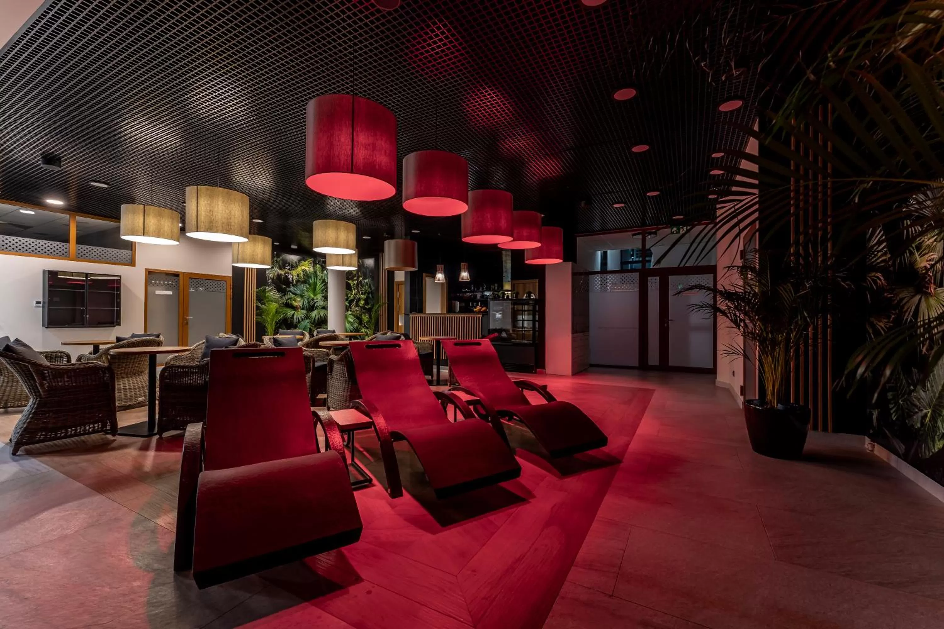 Seating area in Aura Medical SPA Nałęczów