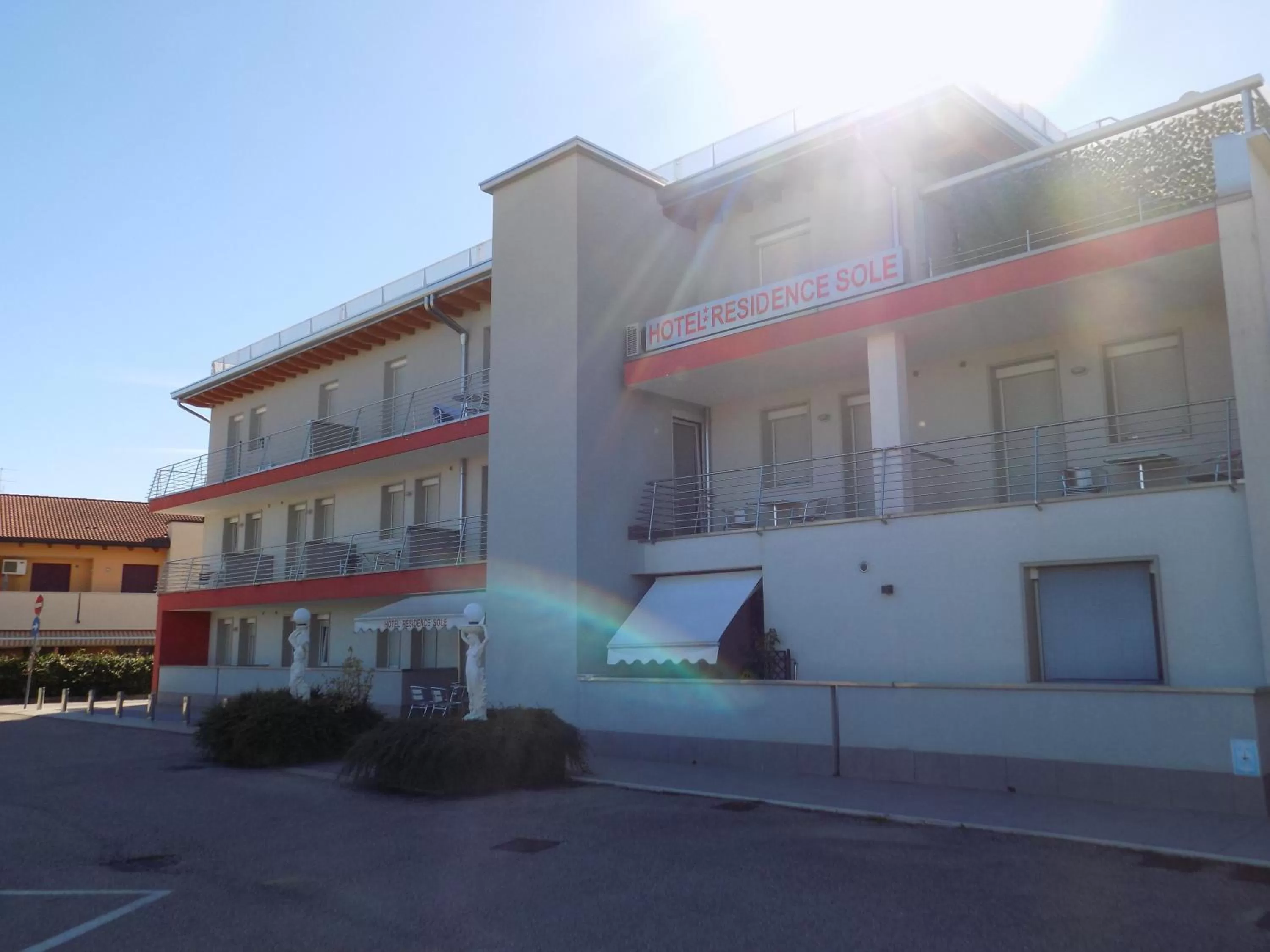 Facade/entrance in Hotel Residence Sole