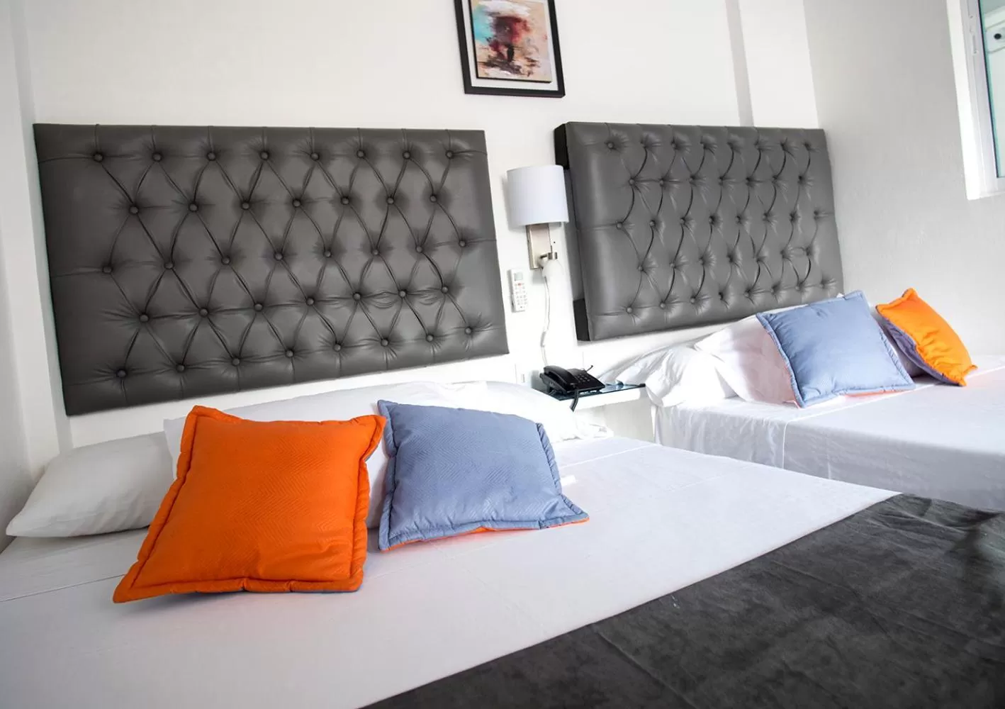 Bed in Hotel Grand H&R