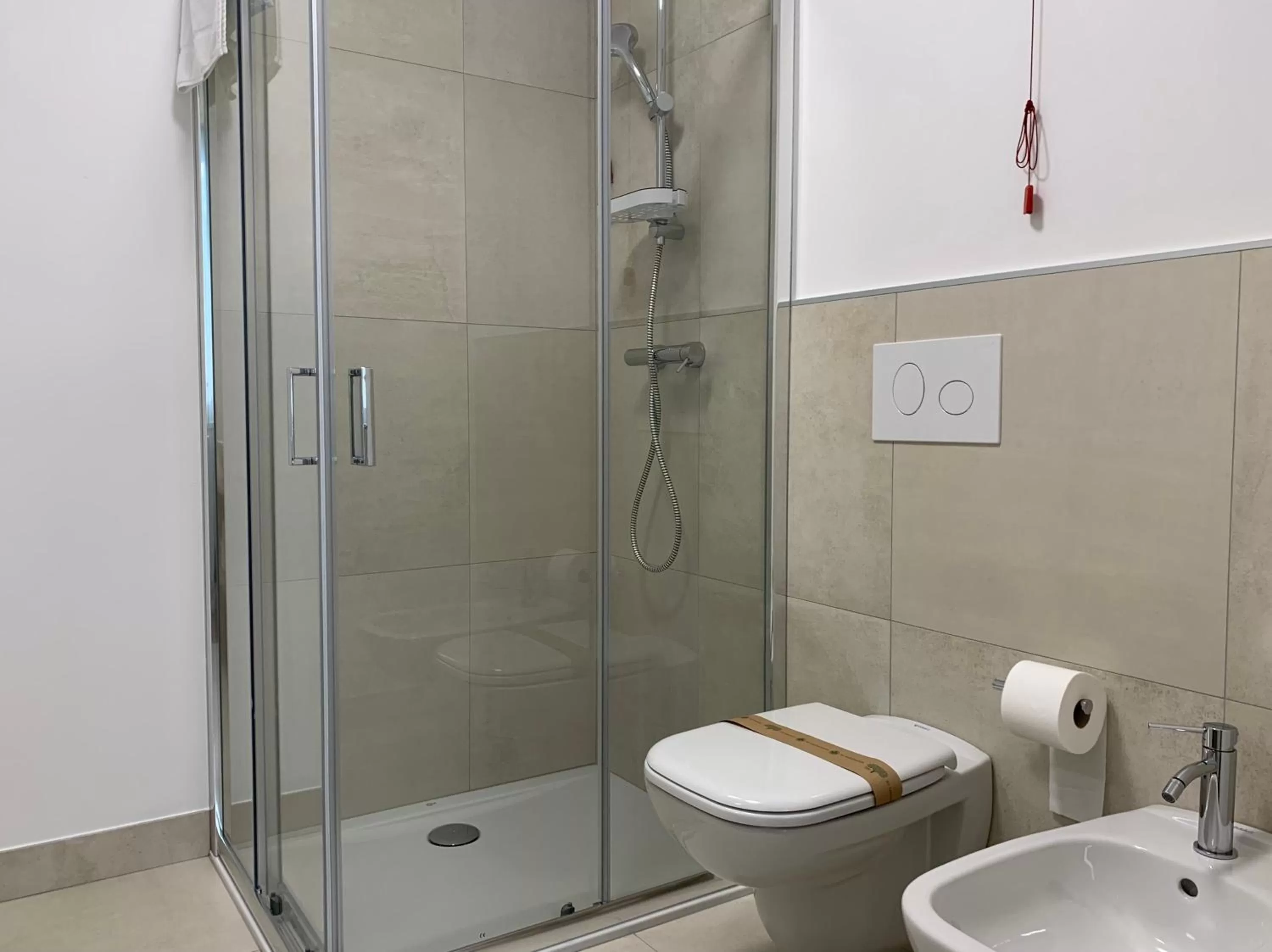 Shower in Aldeia Bianca Village