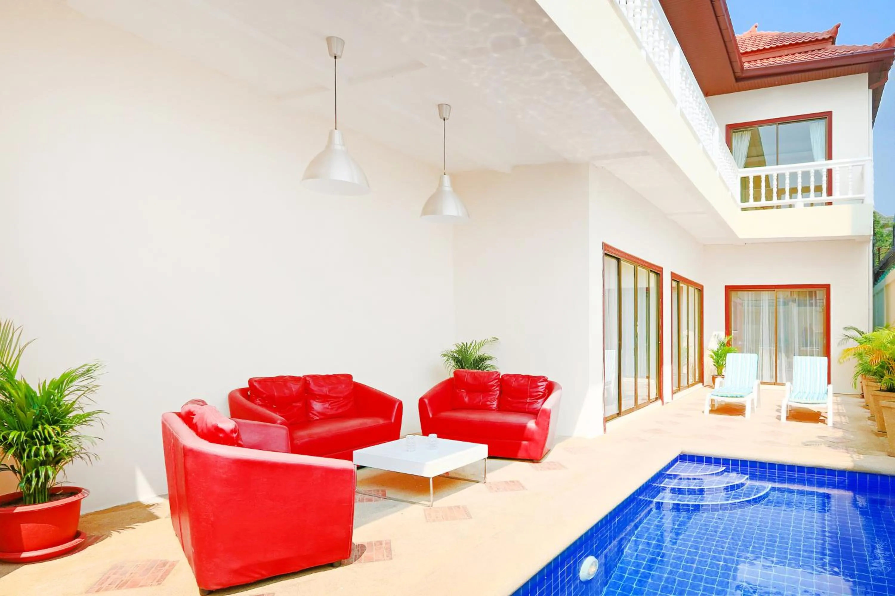 Balcony/Terrace in Avoca Pool Villas
