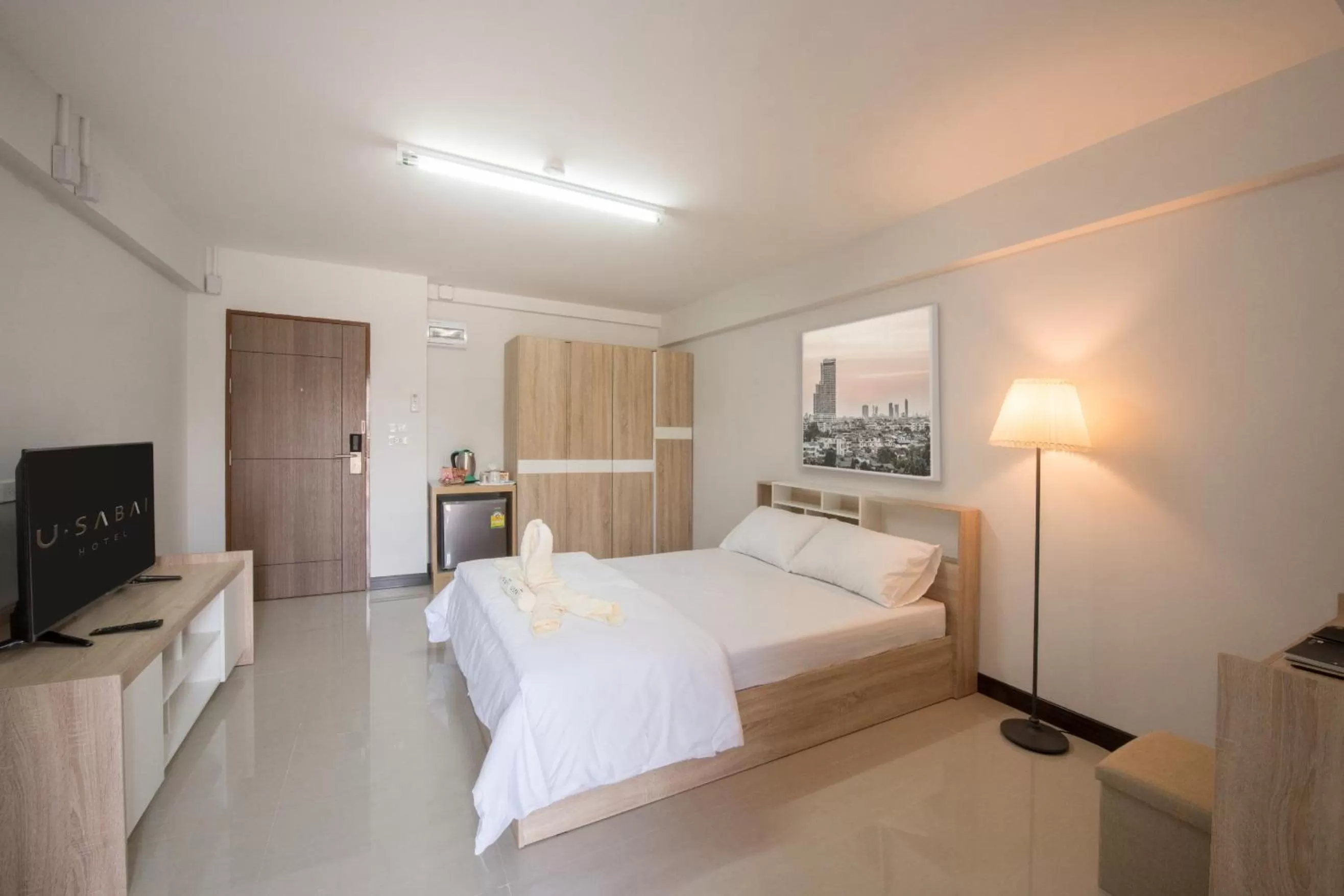 Bed in U Sabai Hotel Bangkok