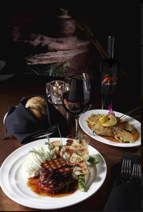 Dinner in Cliff Castle Casino Hotel