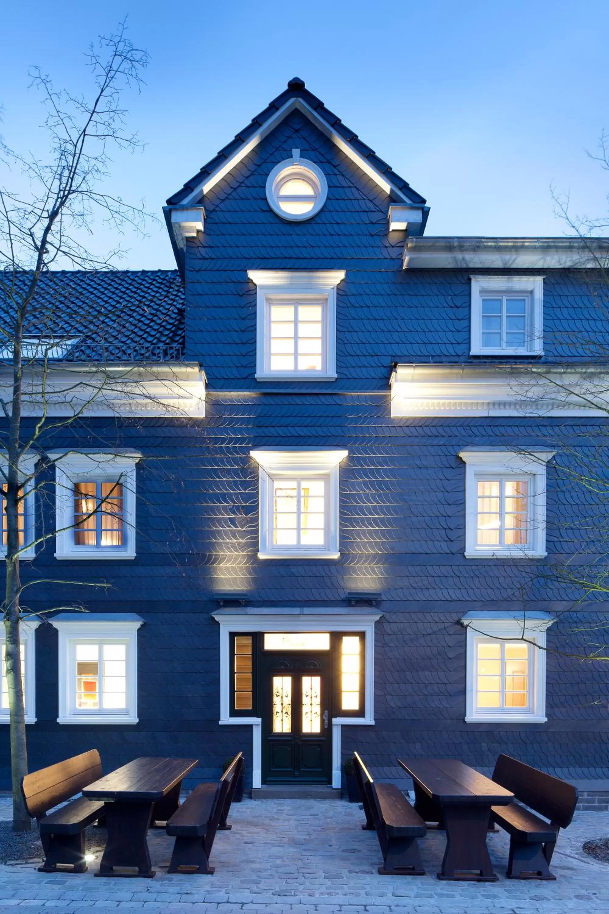 Facade/entrance in Zu den Drei Linden