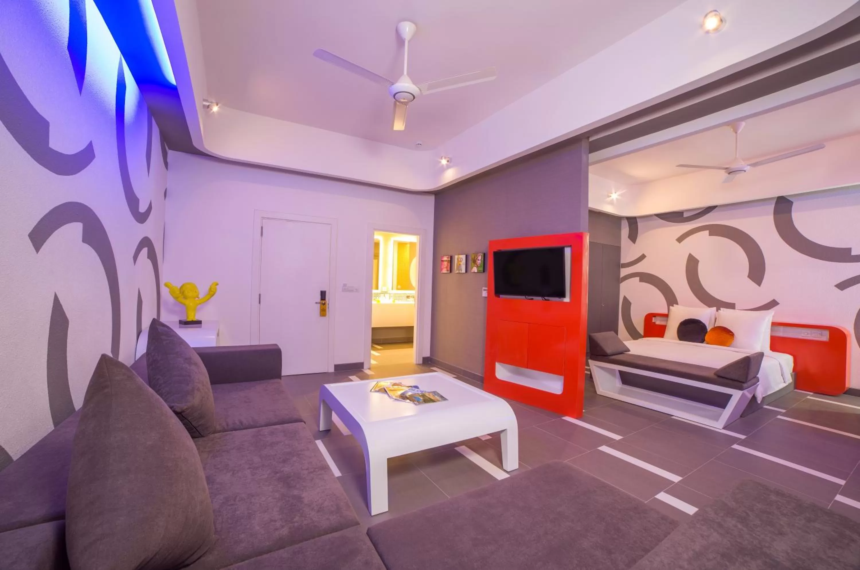 Living room in SUN & MOON, Urban Hotel