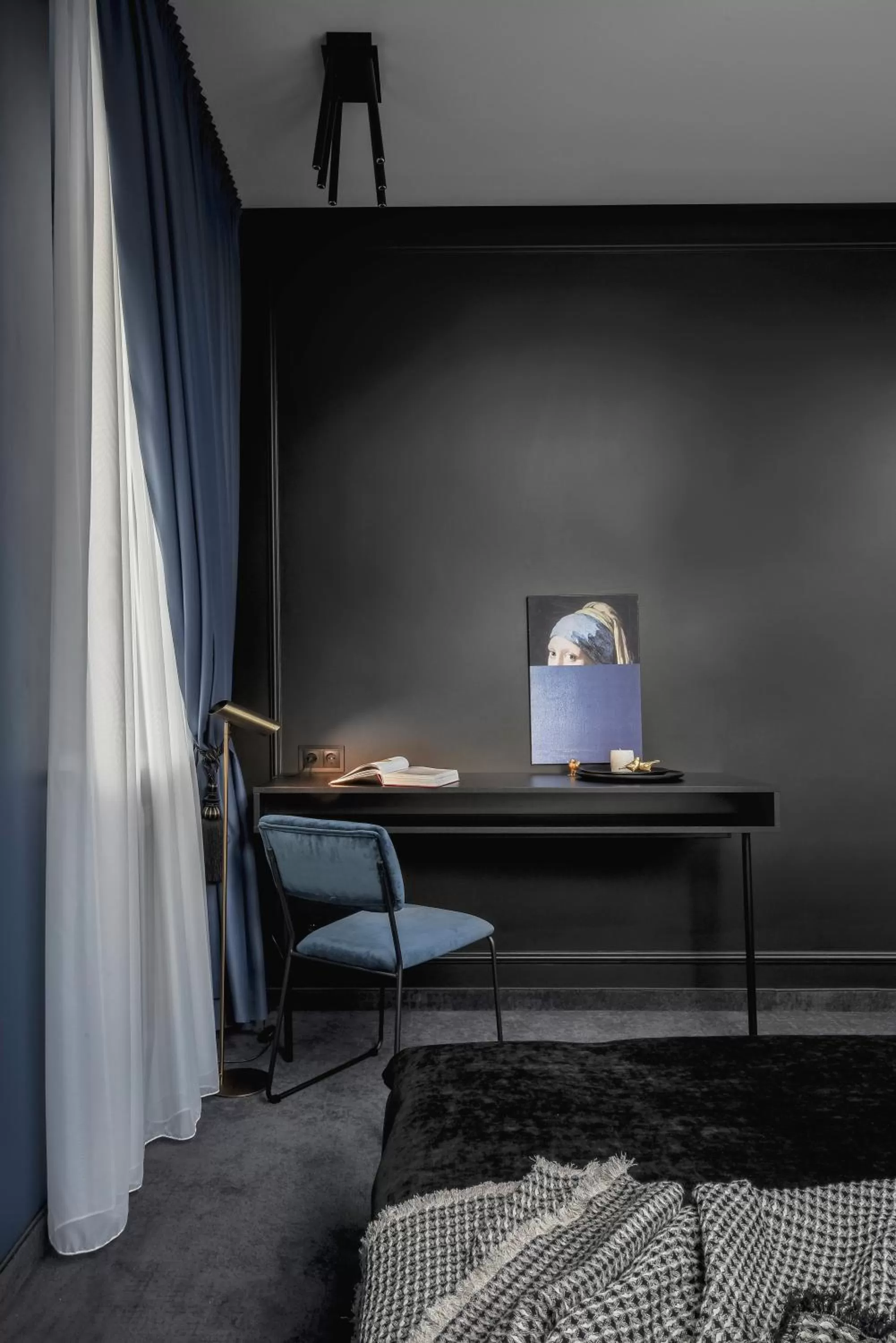 Living room in Berman House