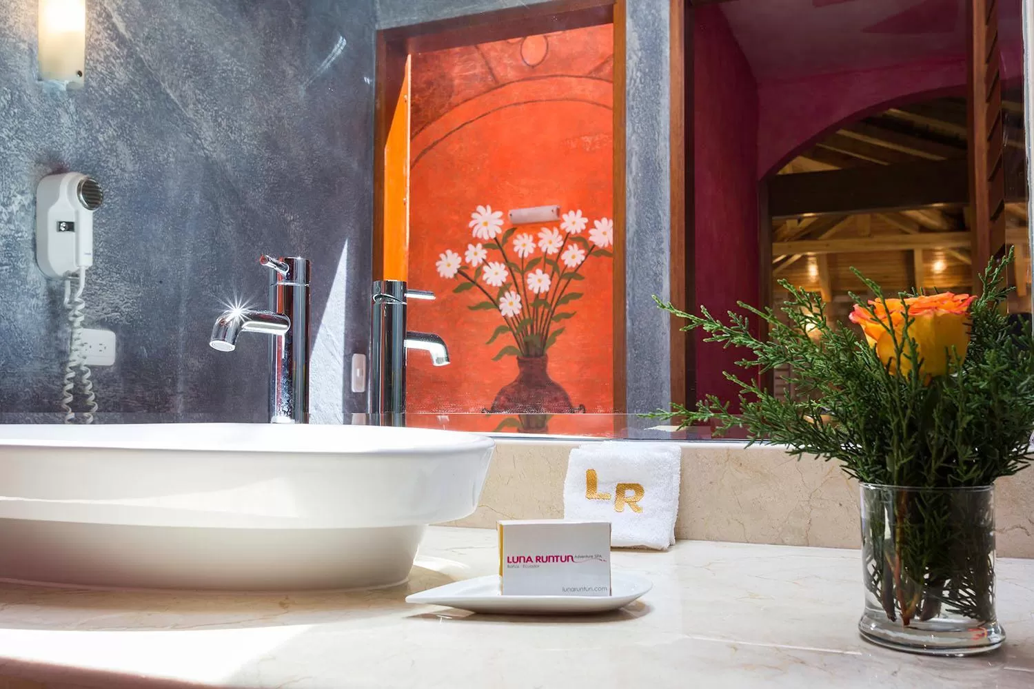 Bathroom in Luna Volcán, Adventure SPA