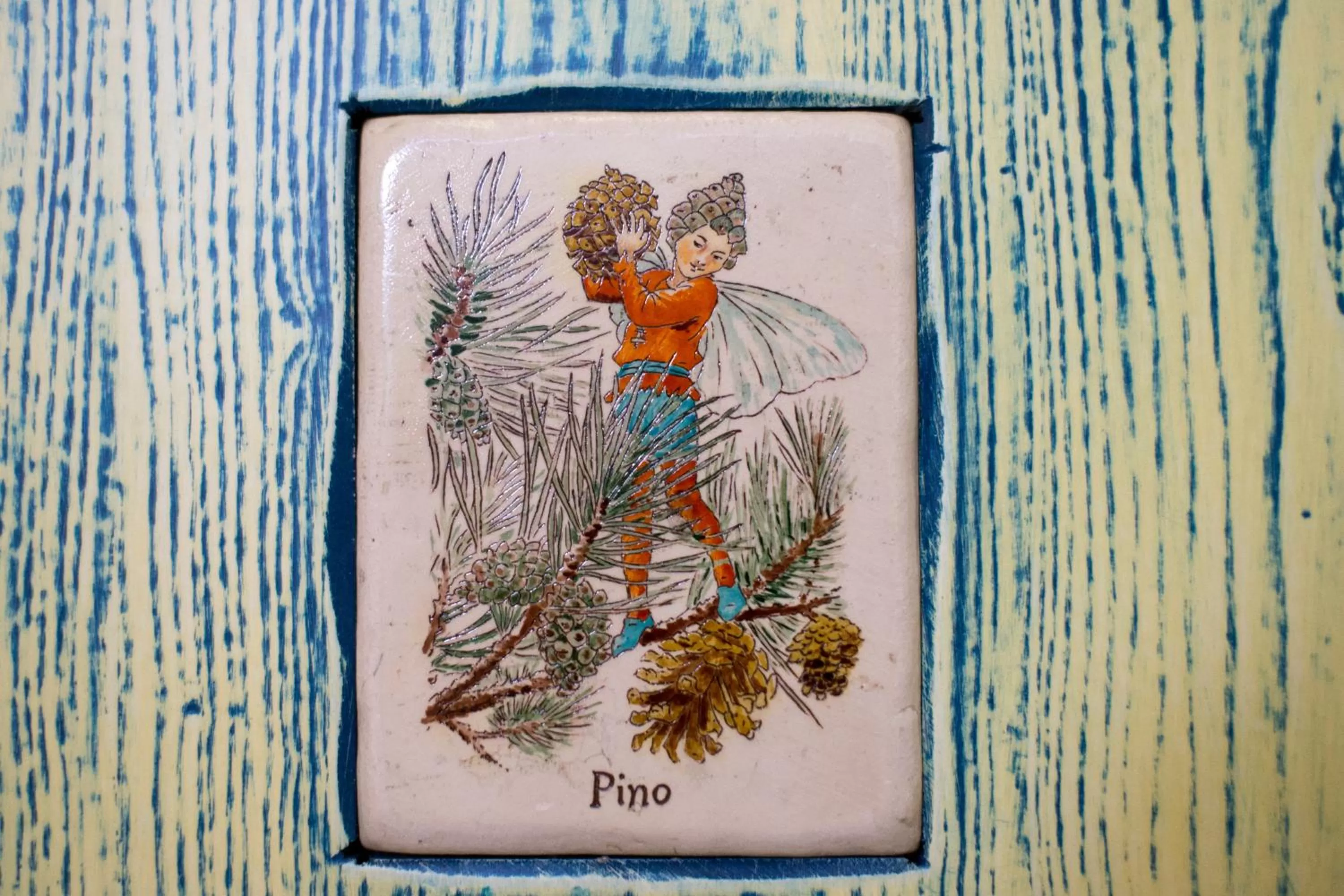 Decorative detail in Hotel Il Tiglio