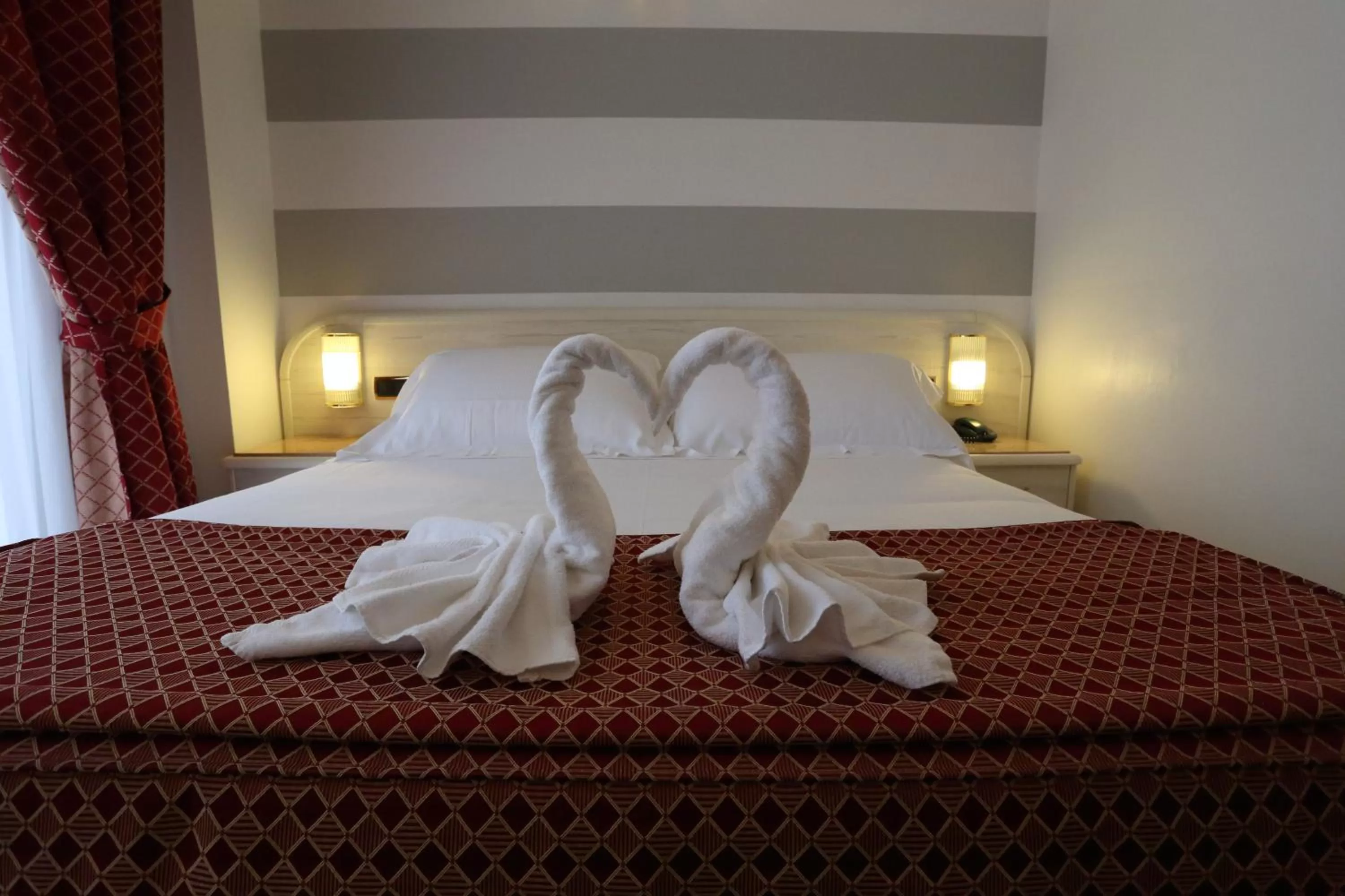 Bed in Hotel Du Soleil