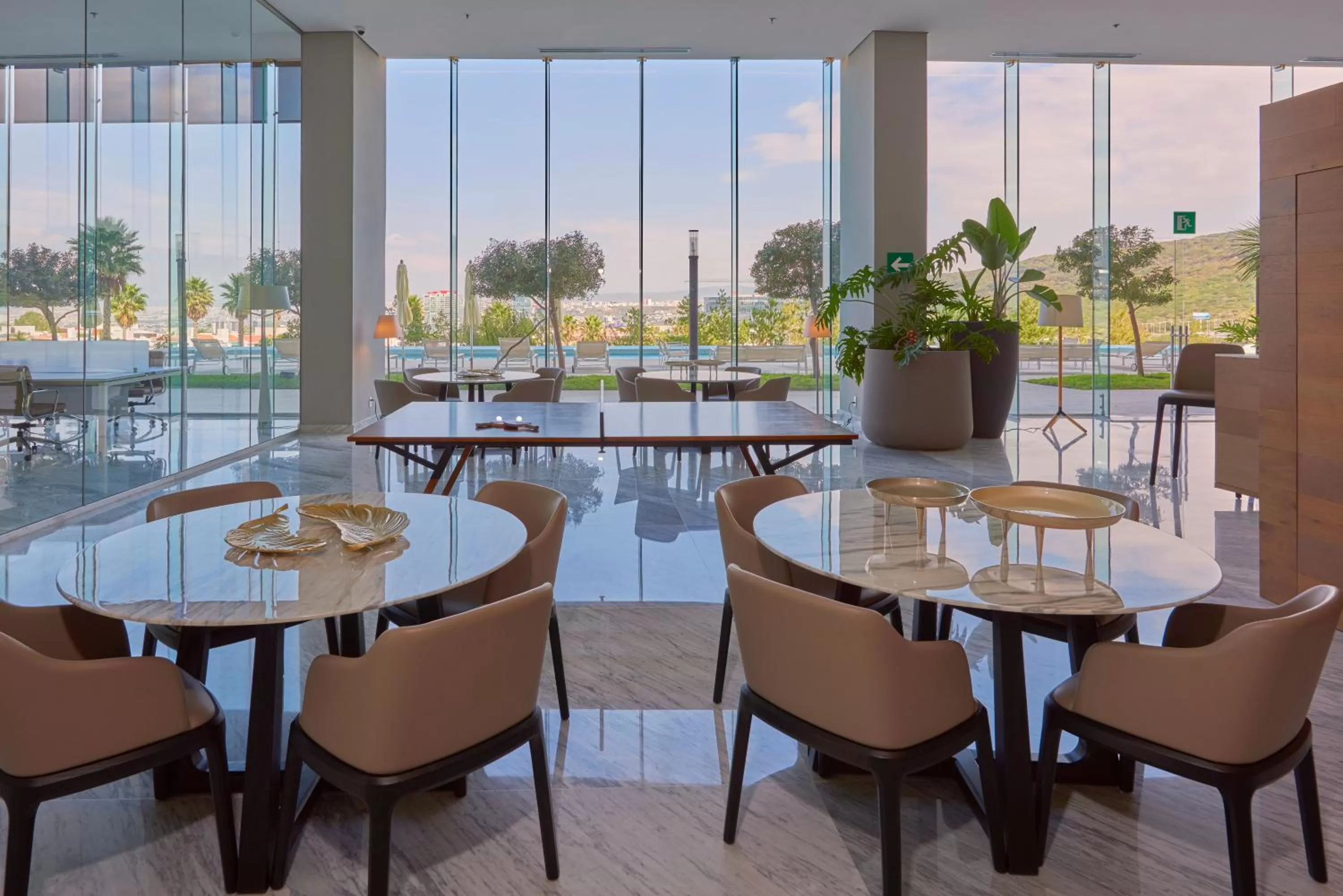 Living room in Park Life Querétaro