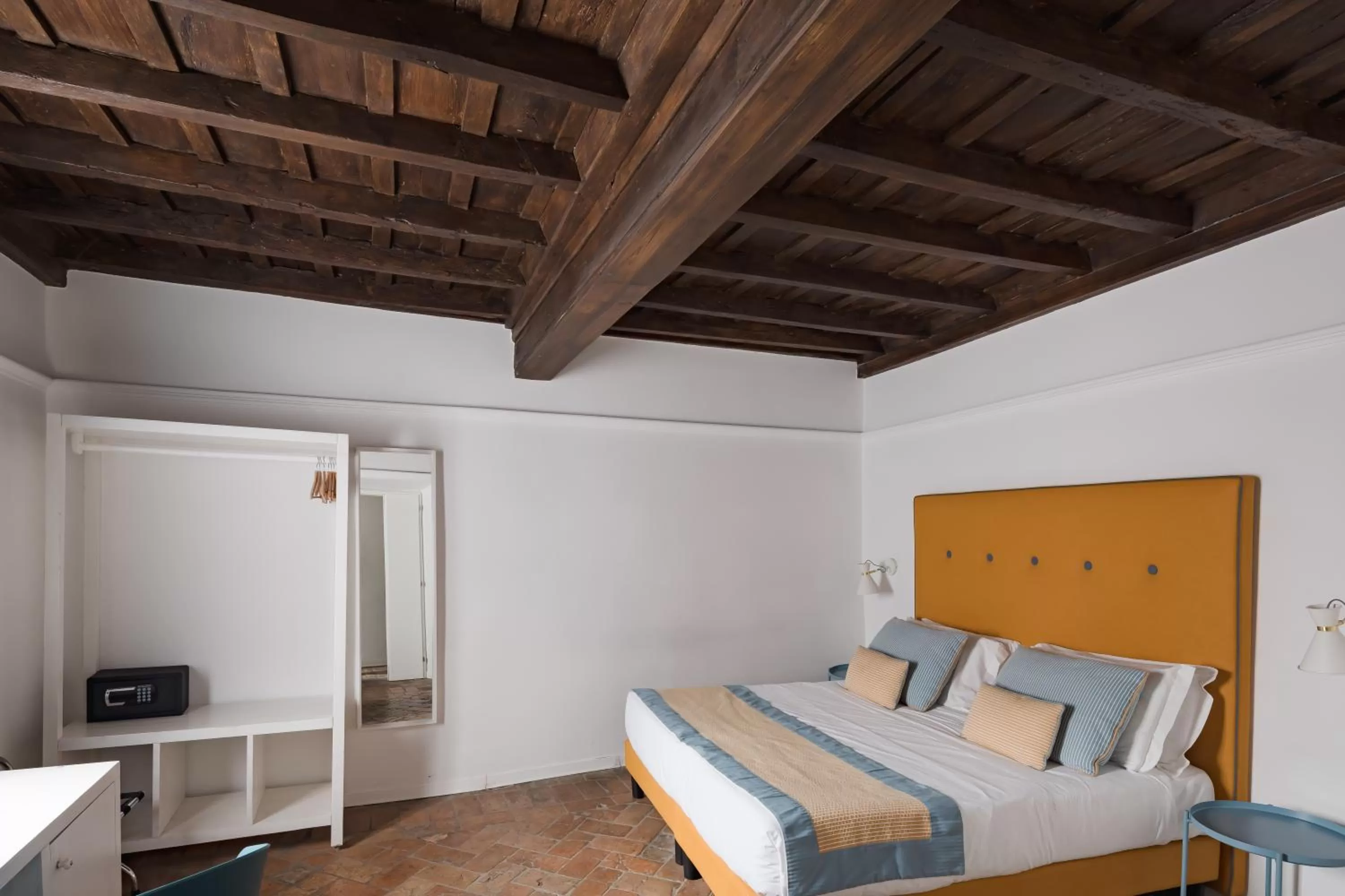 Bed in Palazzo Lupardi Relais