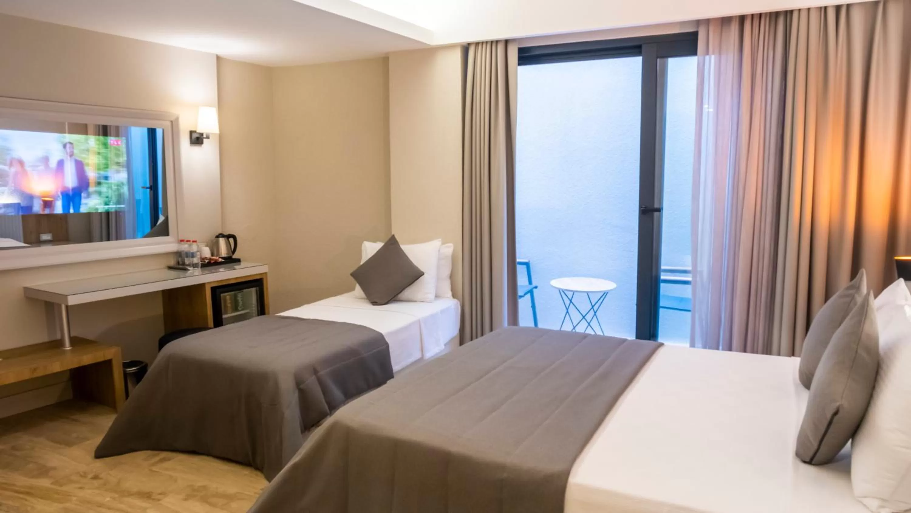 Bed in Ariel Hotel Alaçatı