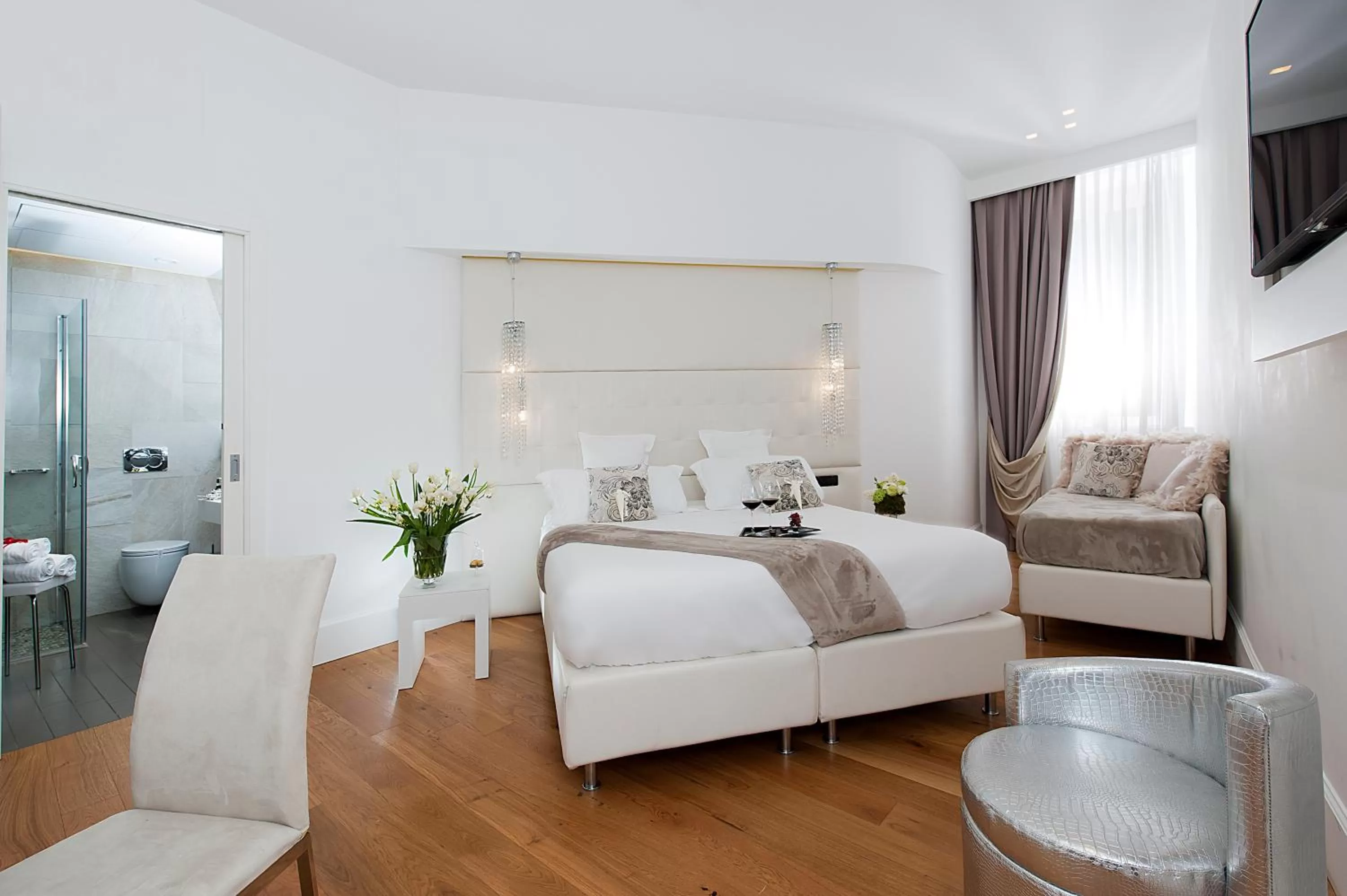 Bed in Argentina Residenza Style Hotel