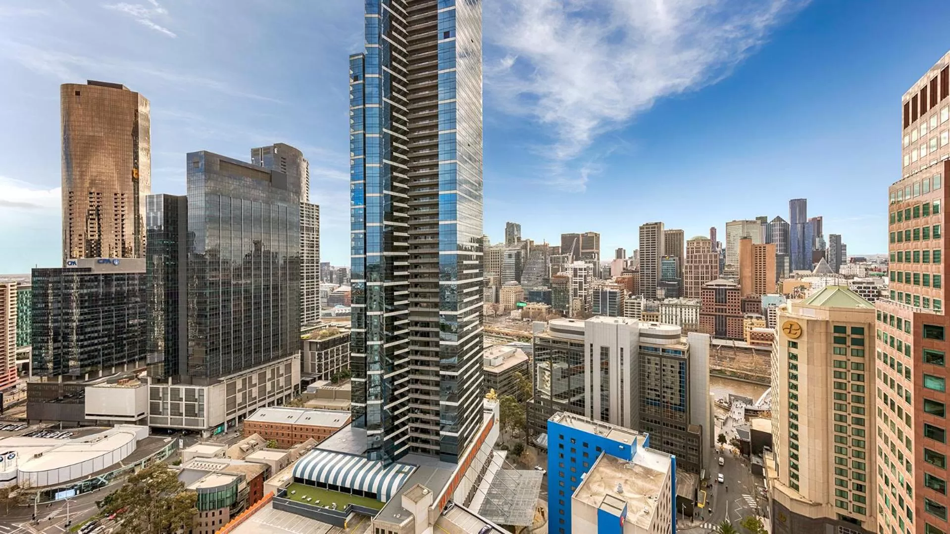 View (from property/room) in Oaks Melbourne Southbank Suites