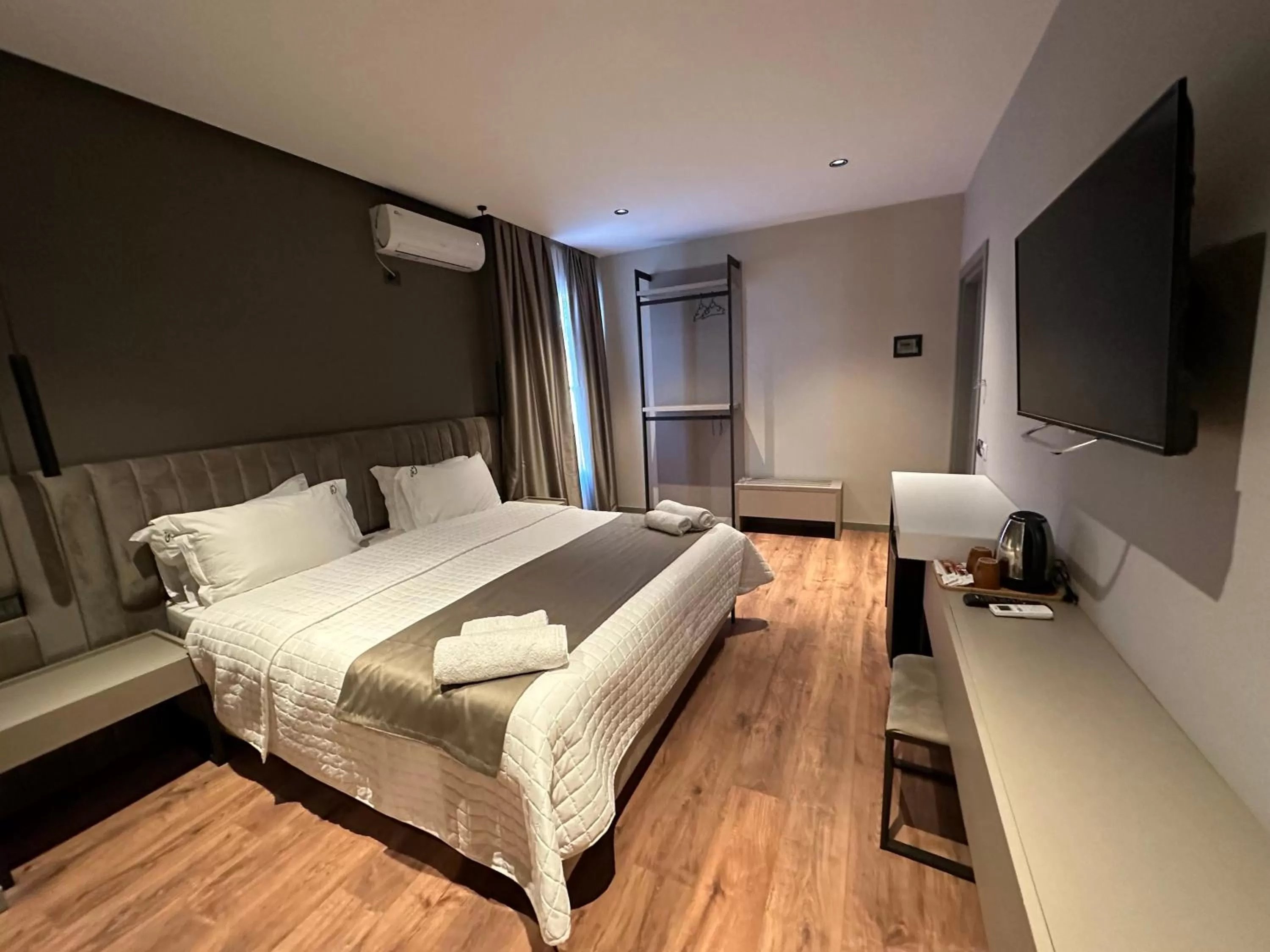 Bed in Hotel Gjallica