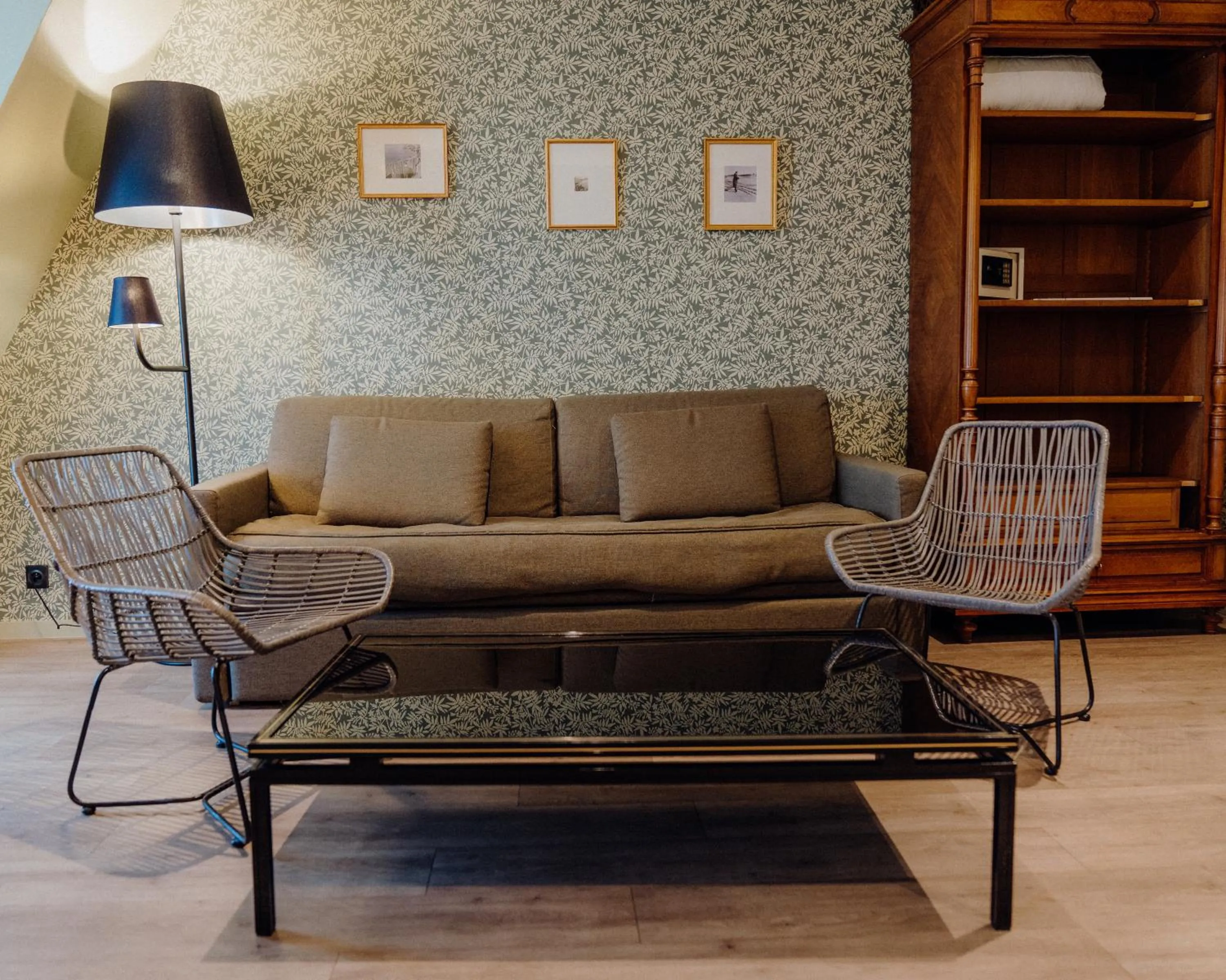 Living room in Hotel Le Grimaldi by Happyculture