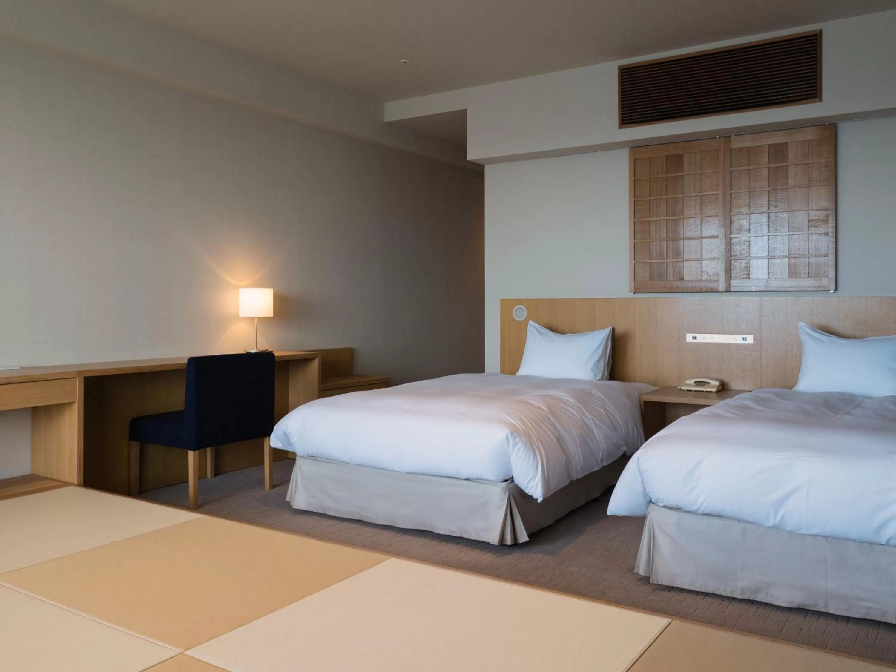 Photo of the whole room, Bed in Shirahama Key Terrace Hotel Seamore