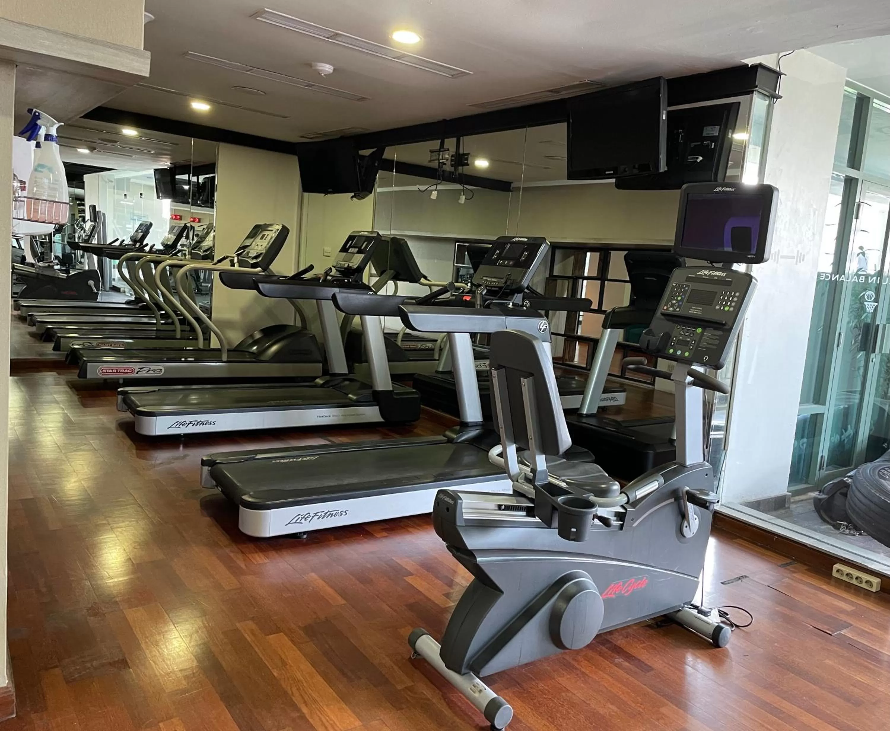 Fitness centre/facilities in Kimaya Sudirman Yogyakarta by Harris