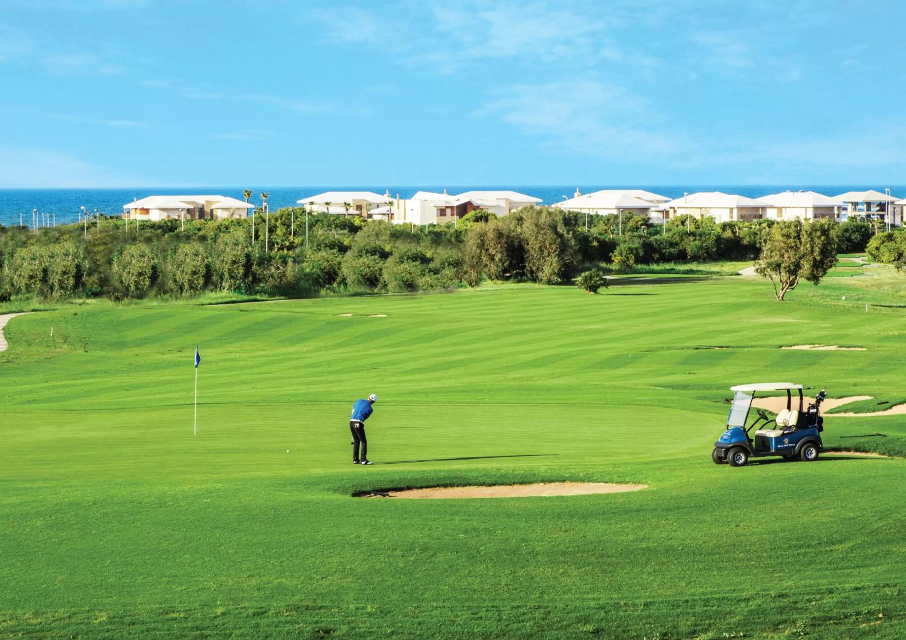 Area and facilities in The View Bouznika