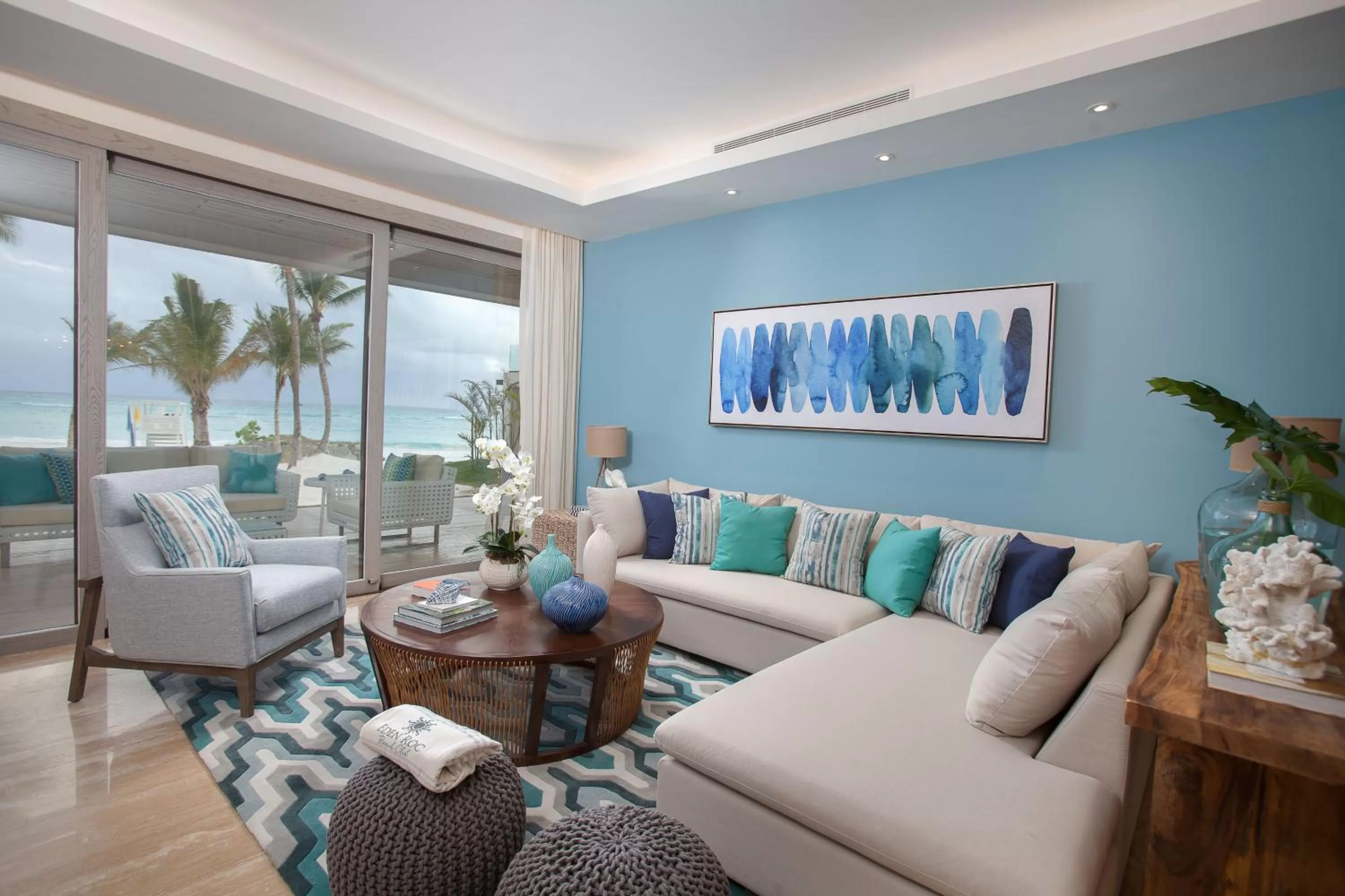 Living room in Eden Roc Cap Cana
