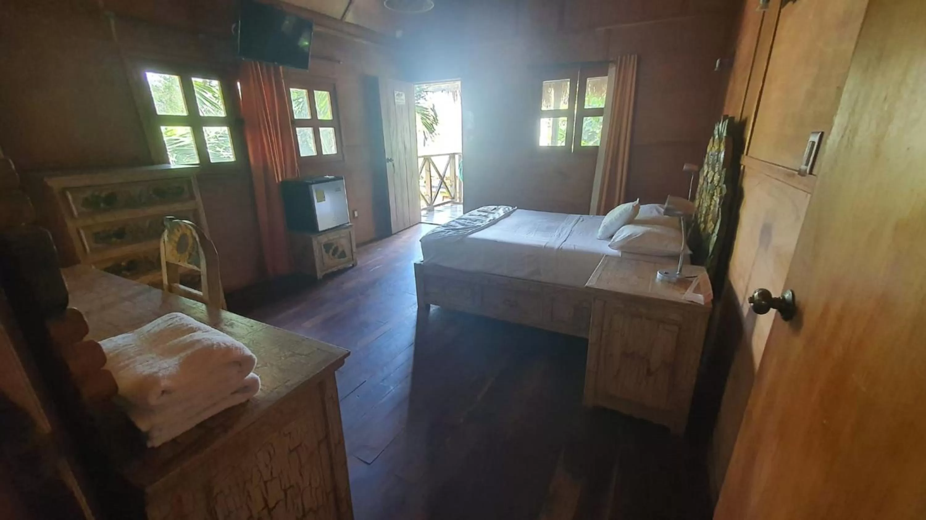 Bed in Cabañas Colibrí